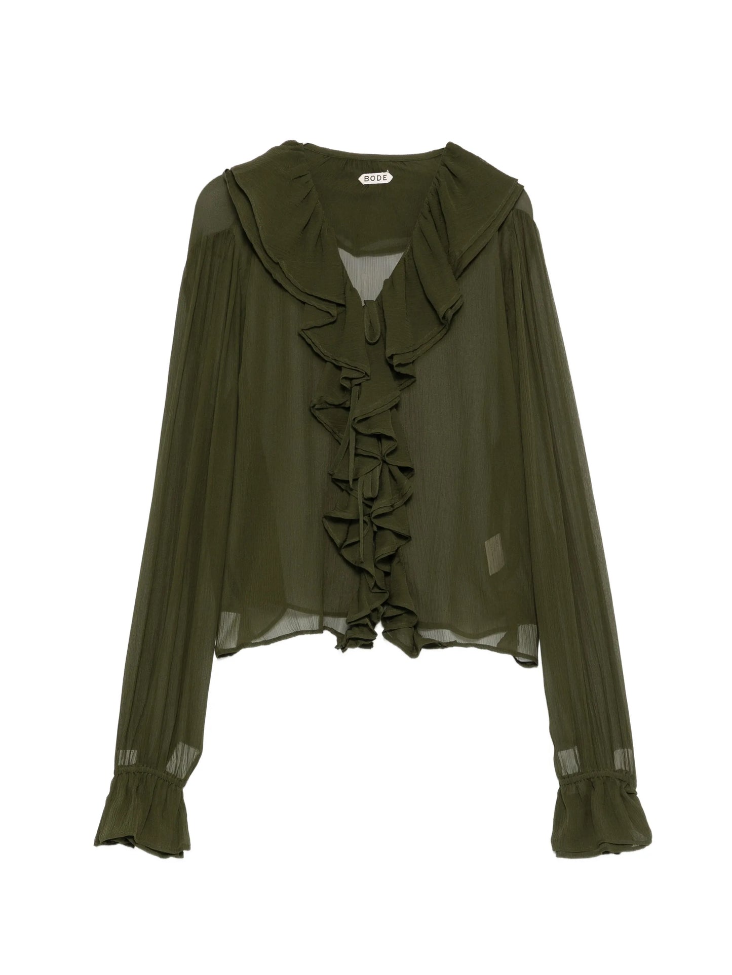 Flounce blouse
