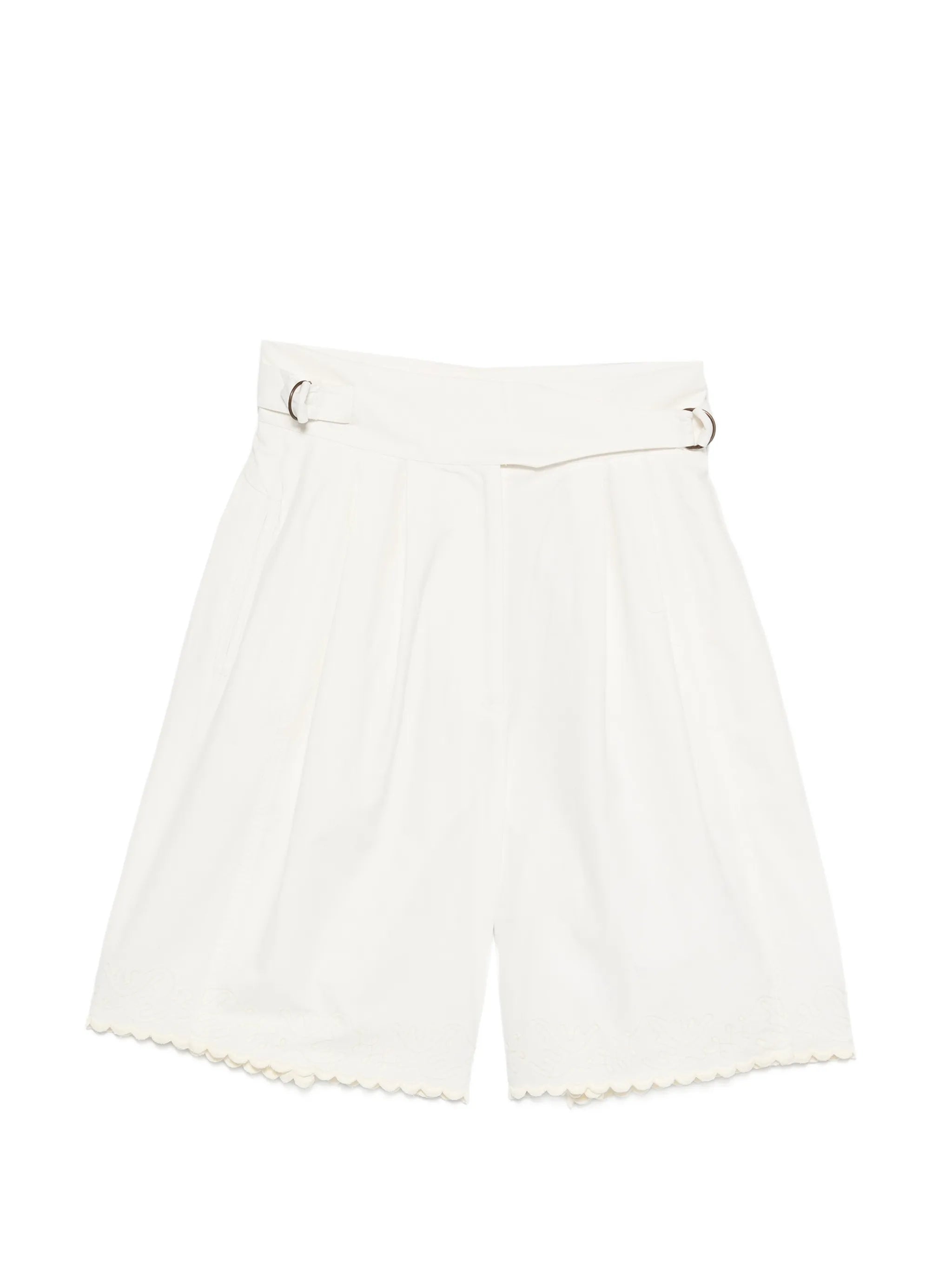 closerie scallop shorts