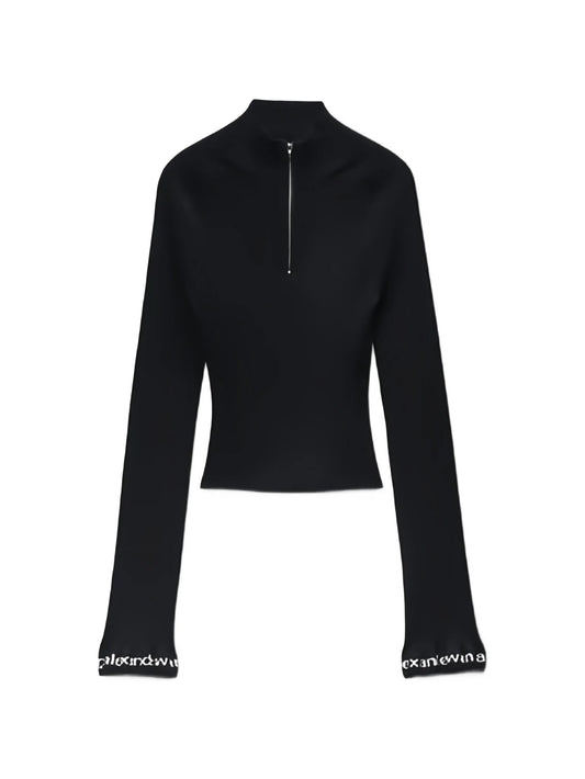logo-detail ribbed top