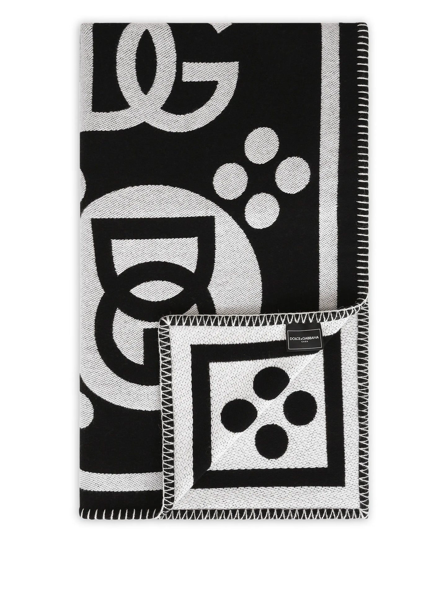 logo-pattern blanket