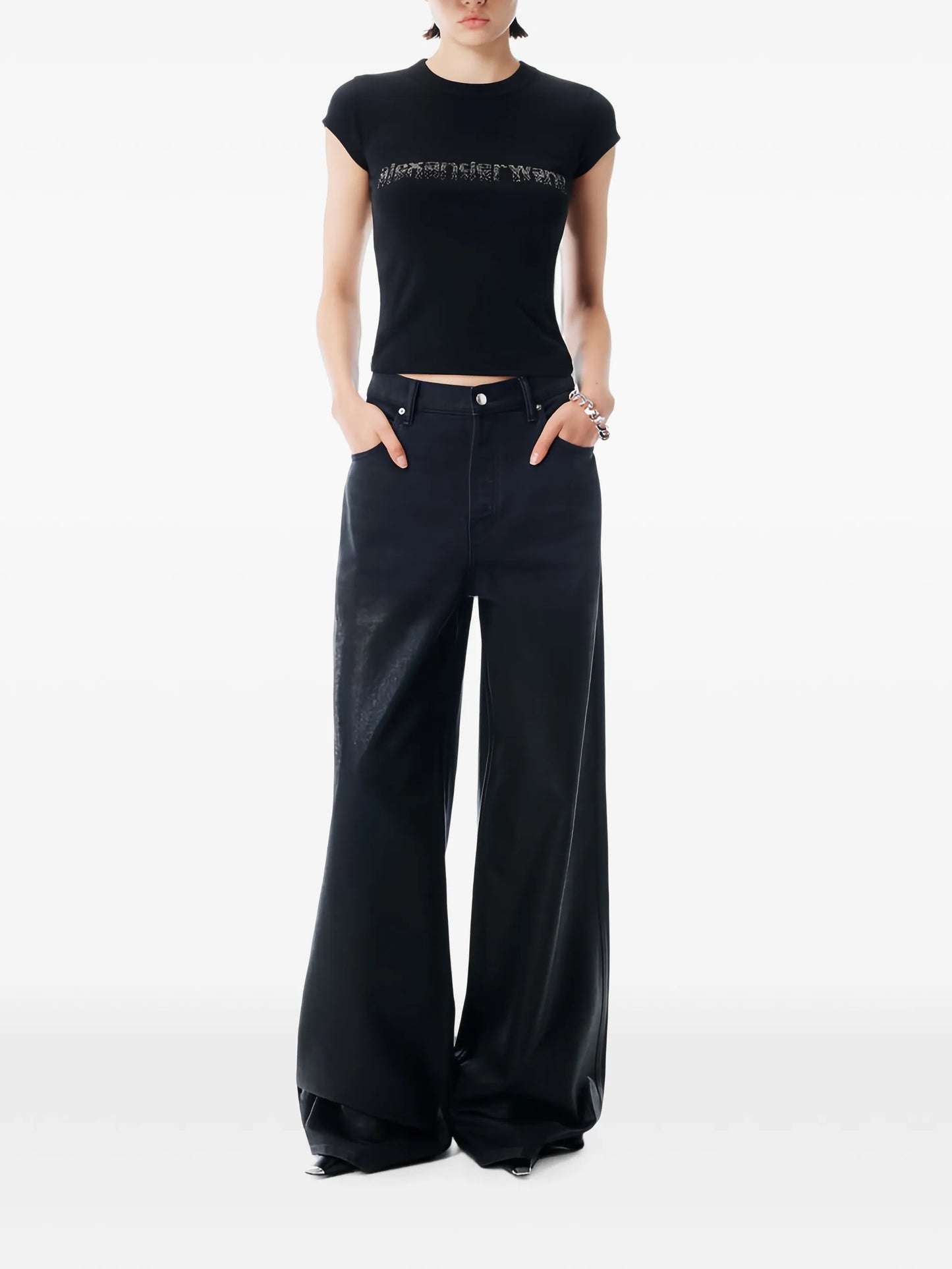 logo-print T-shirt