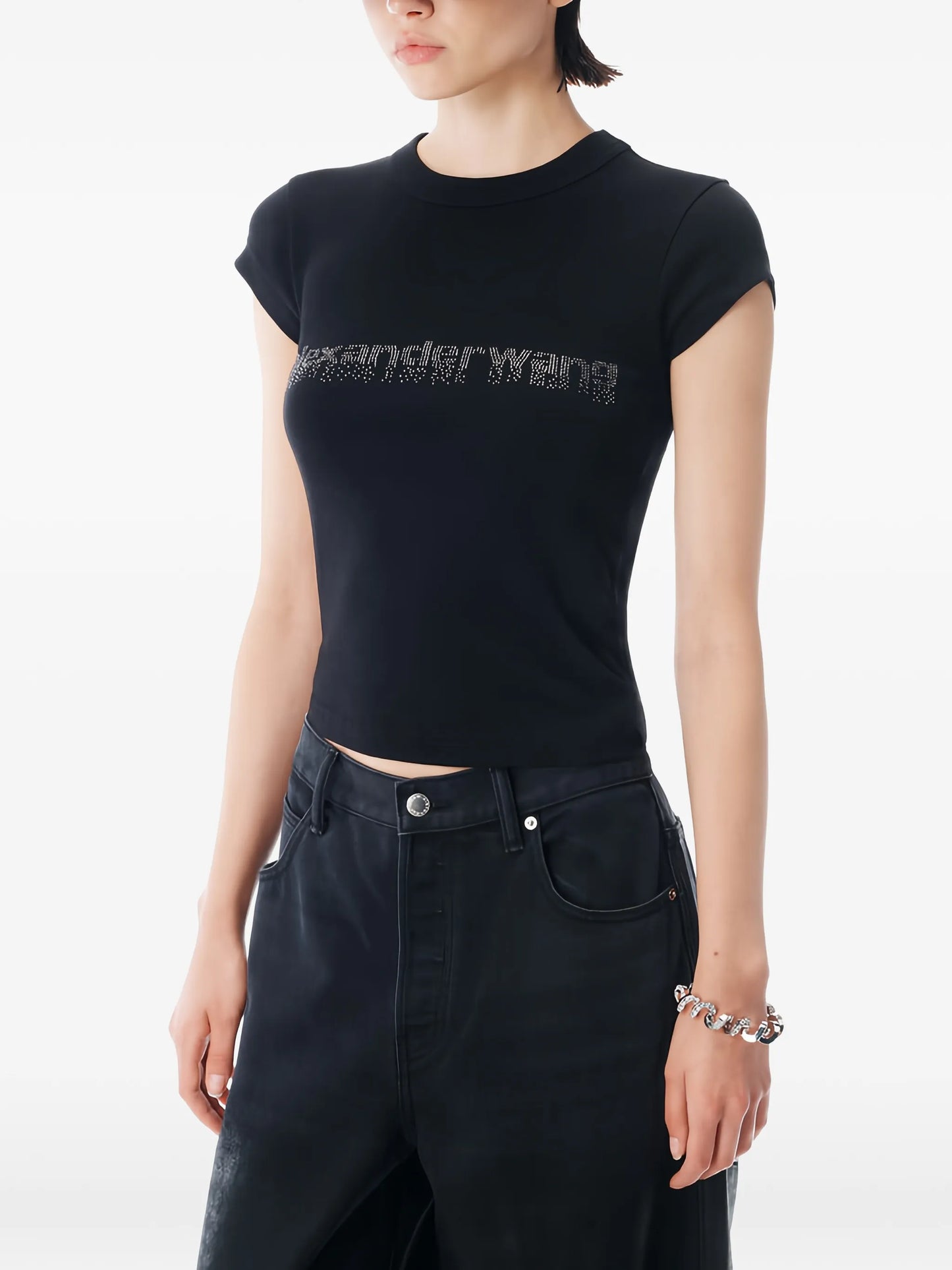 logo-print T-shirt