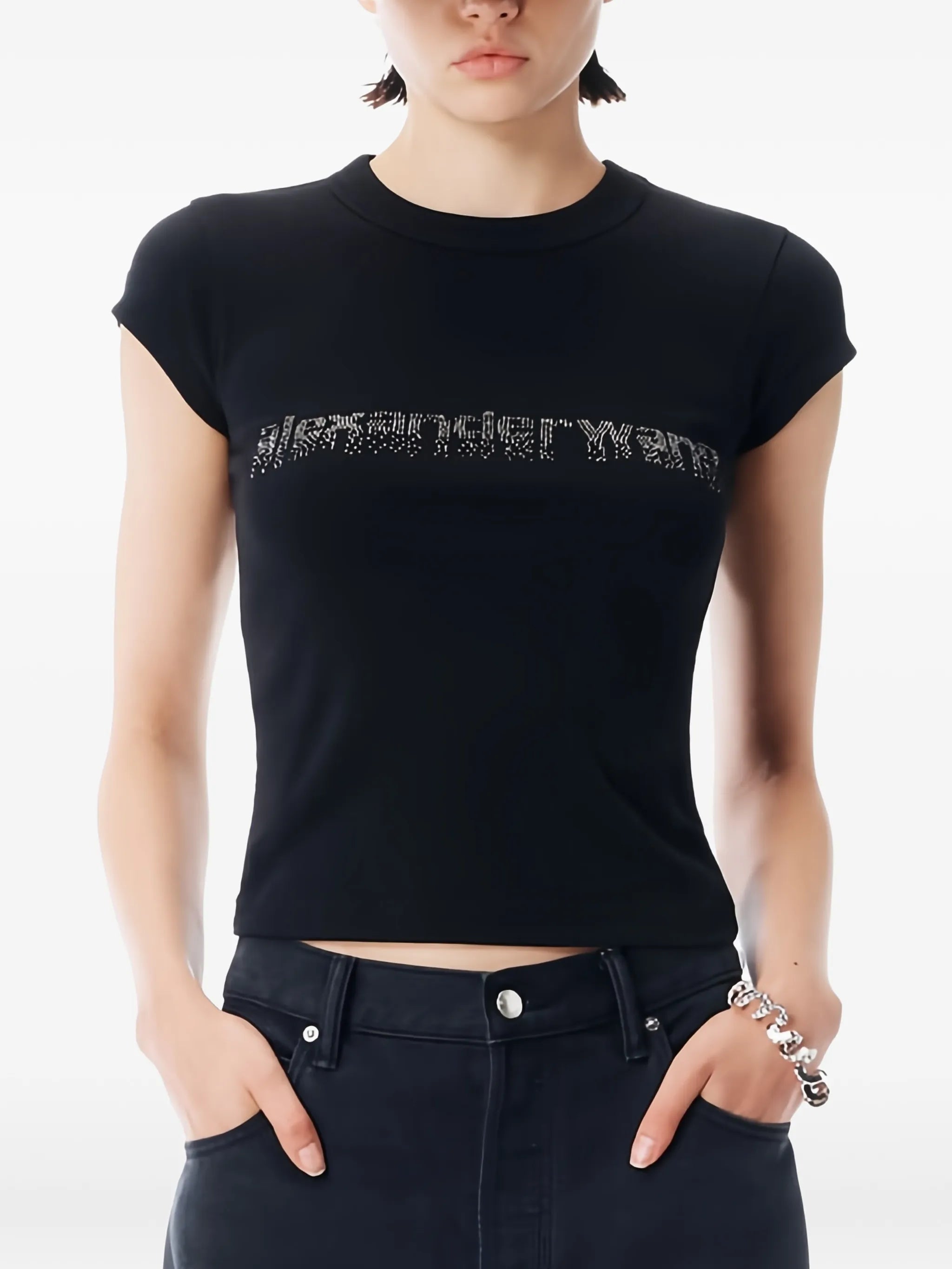 logo-print T-shirt
