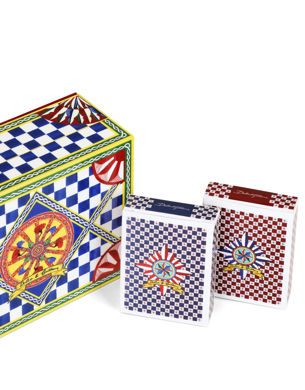 rectangular-shape poker set