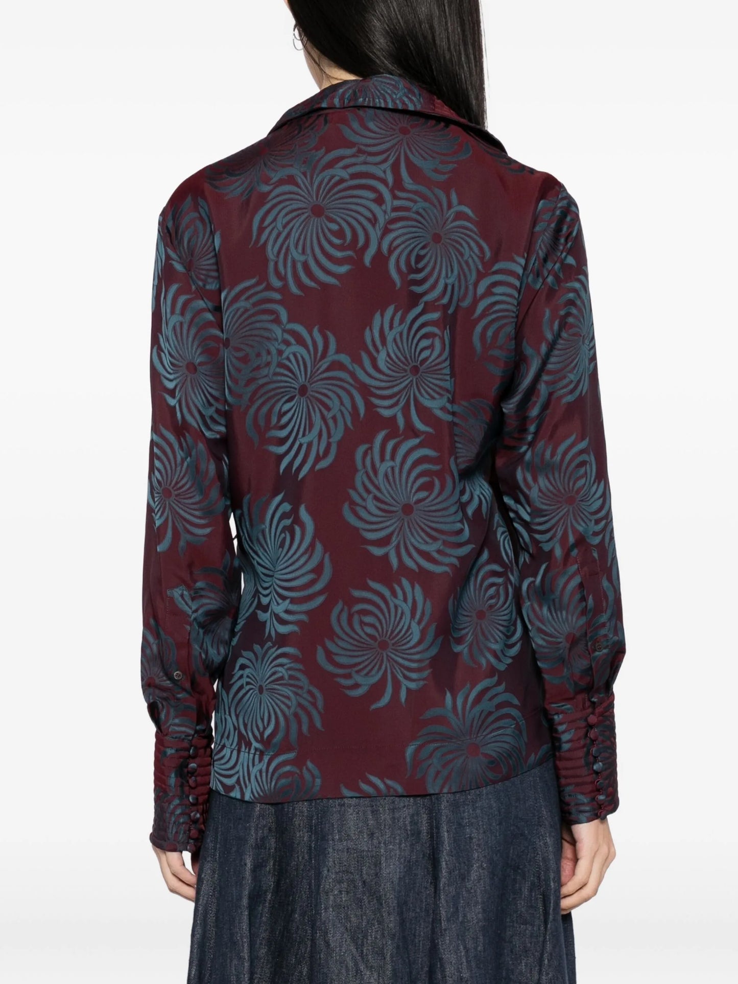 printed blouse