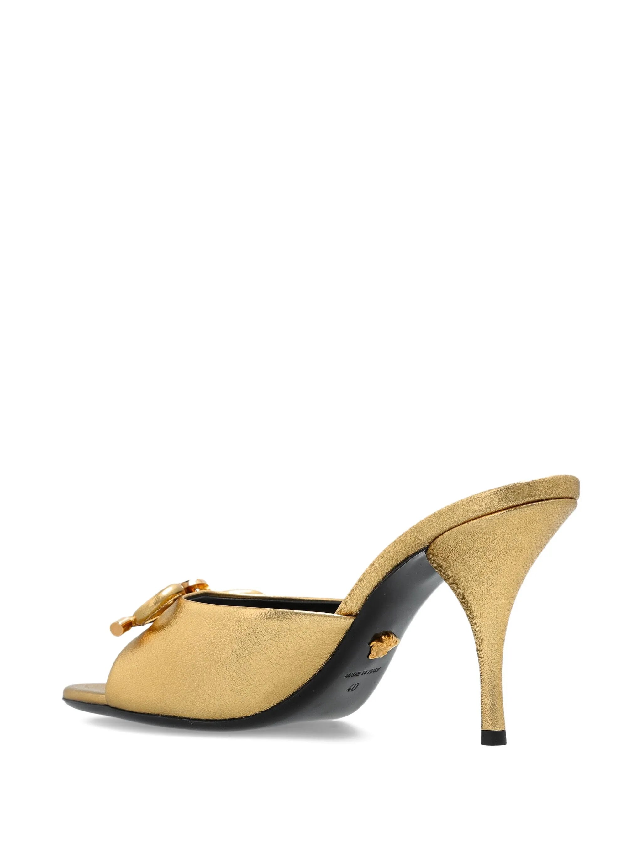 Opera bow-detail sandals