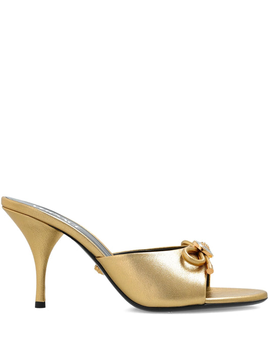Opera bow-detail sandals