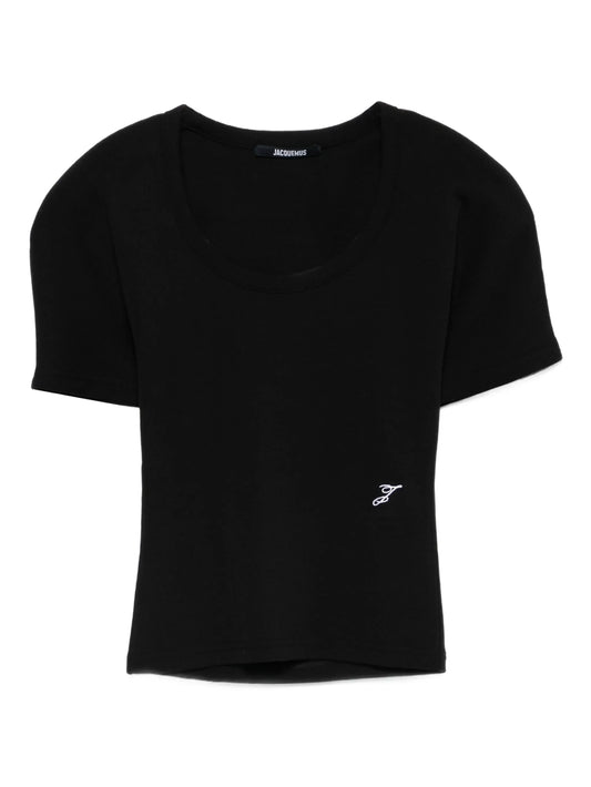 The Espiral scoop-neck T-shirt