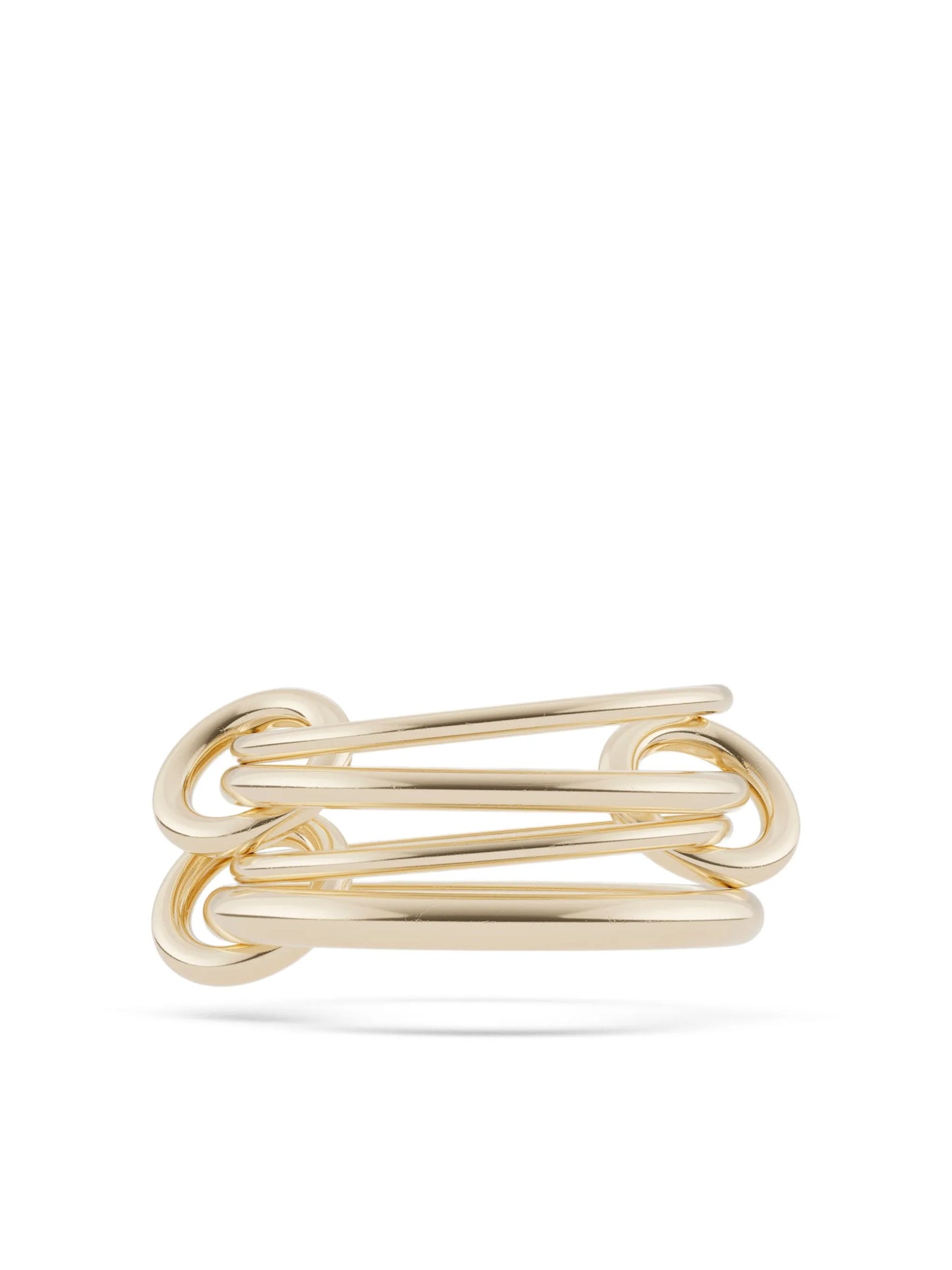 18CT yellow gold Four Band ring