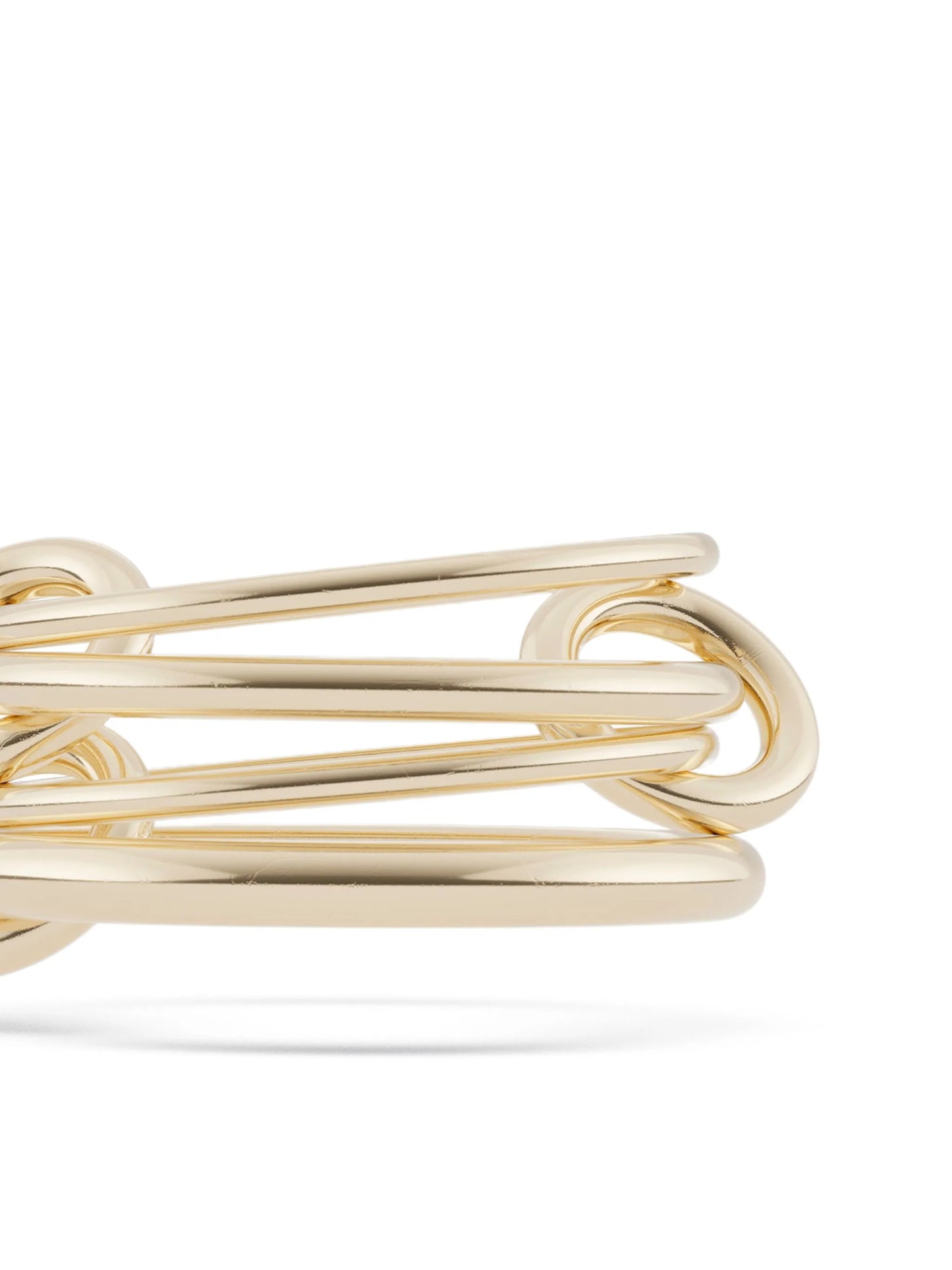 18CT yellow gold Four Band ring