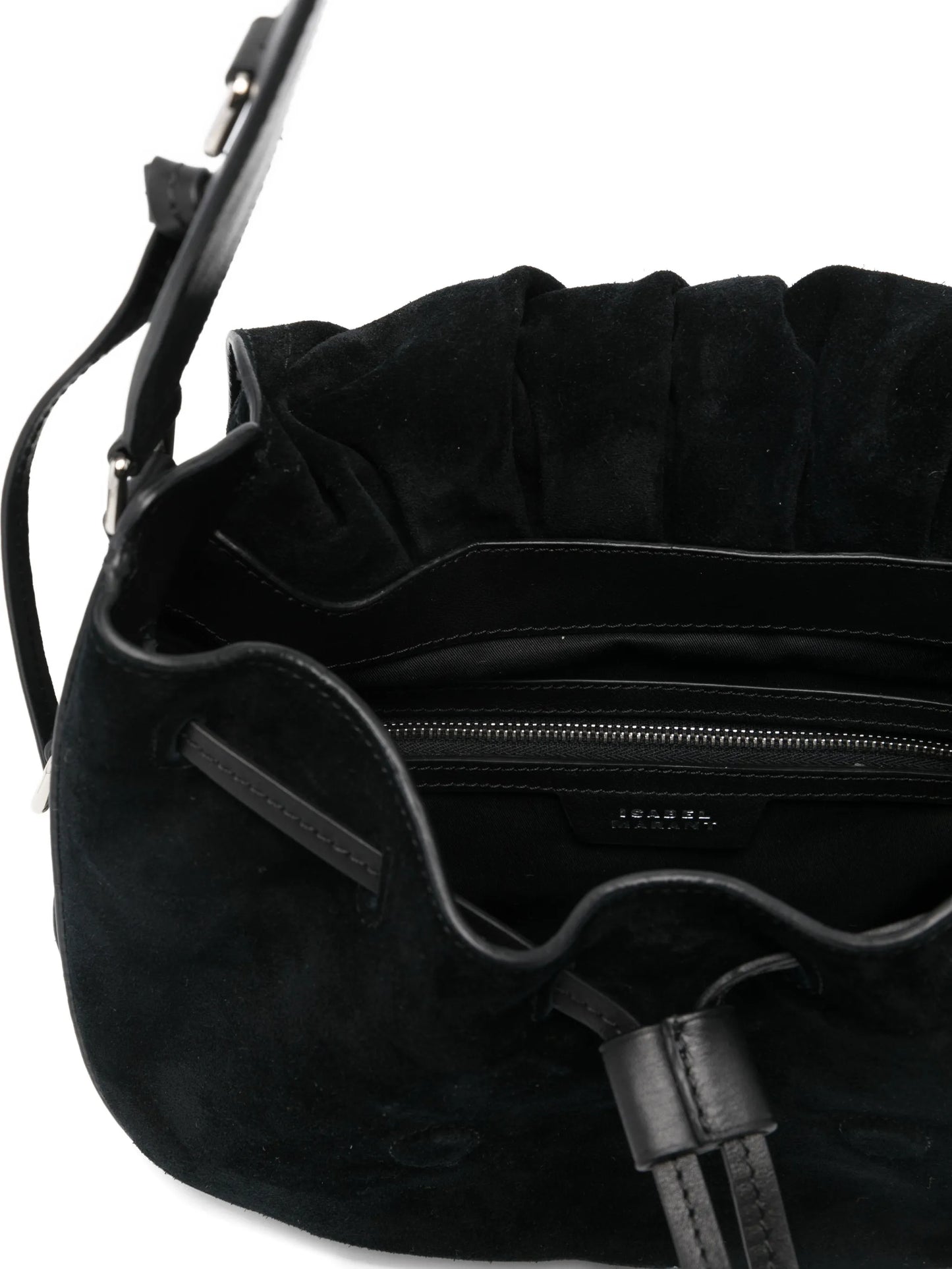 Bolton suede shoulder bag