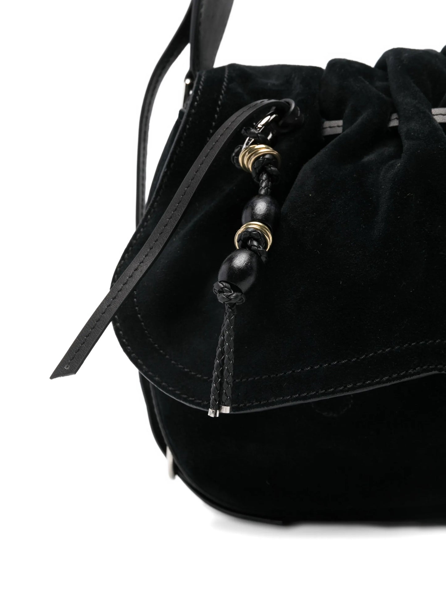 Bolton suede shoulder bag