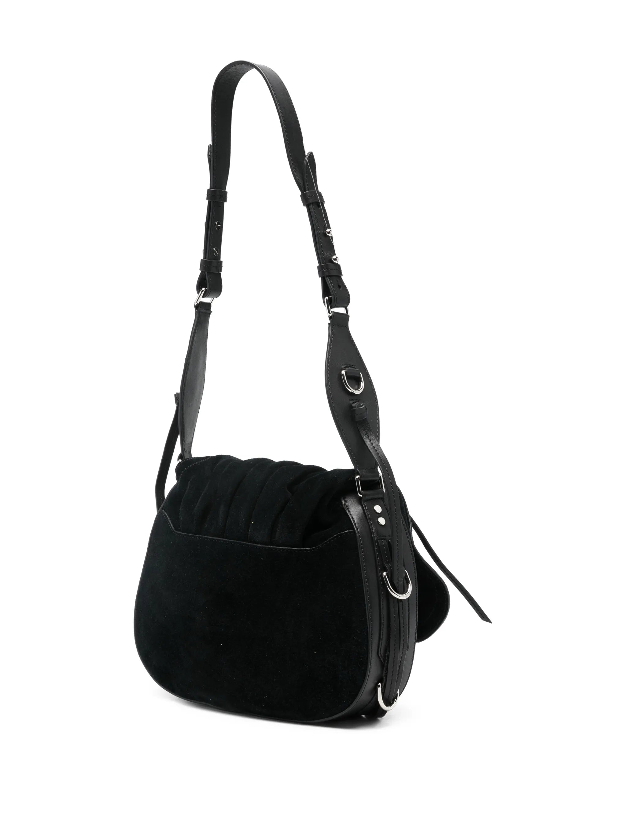 Bolton suede shoulder bag