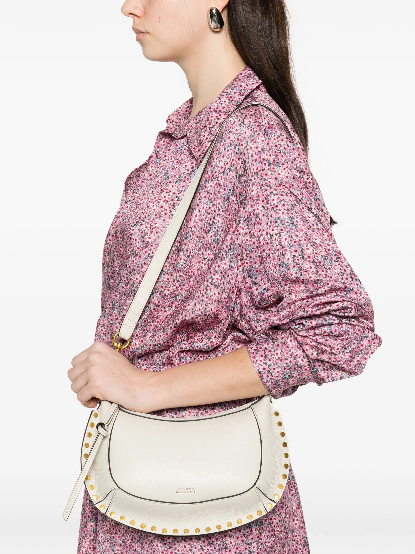Oskan Moon studded shoulder bag