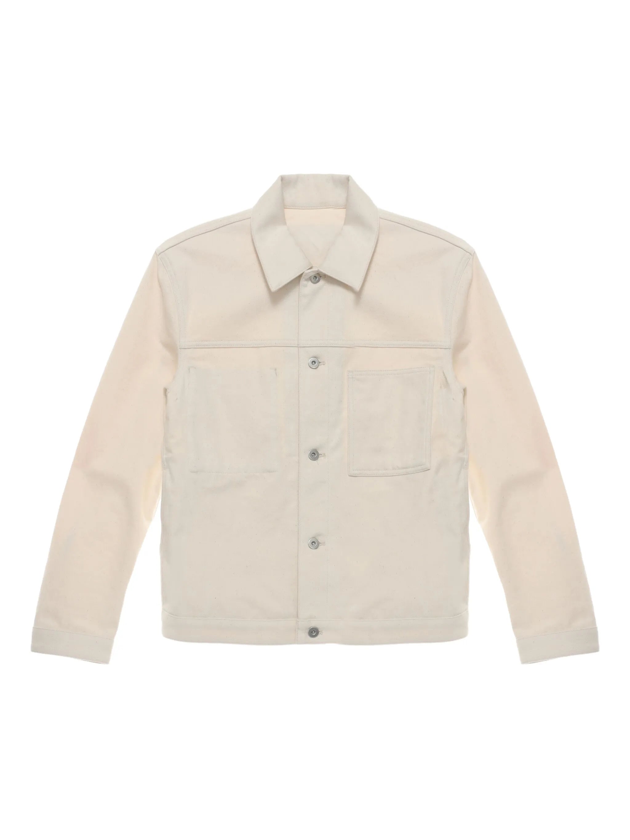 patch-pocket cotton jacket