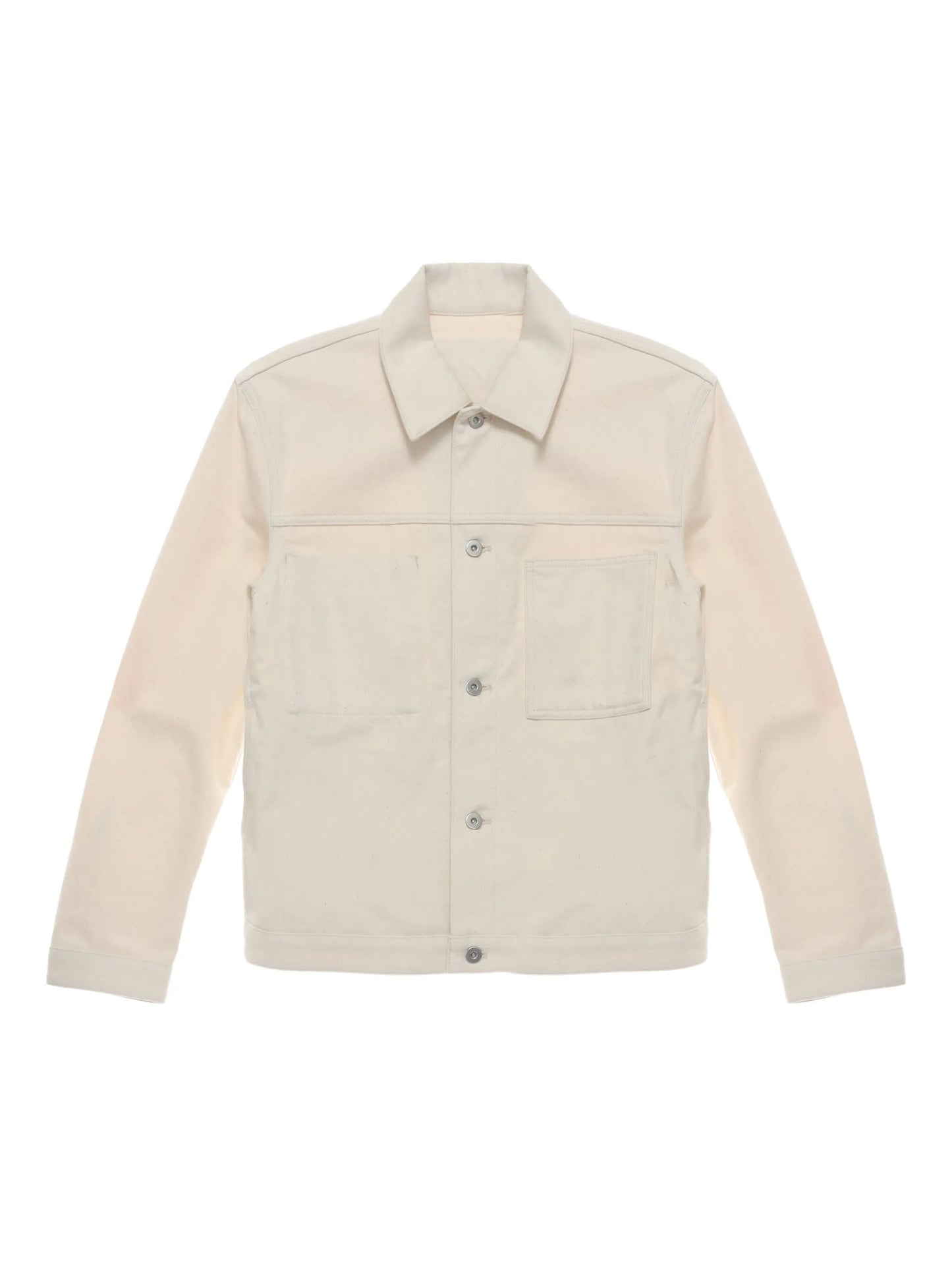 patch-pocket cotton jacket