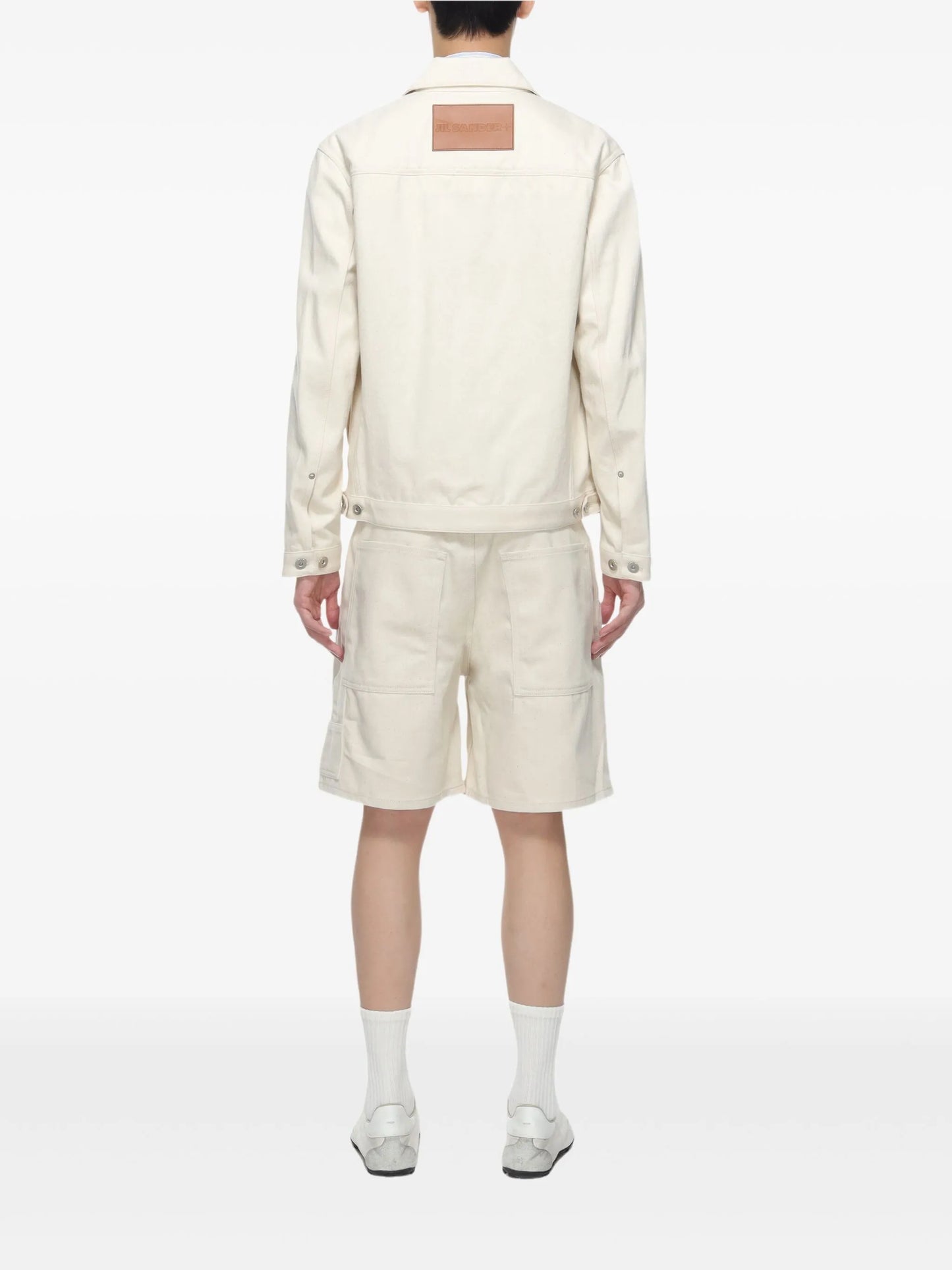 patch-pocket cotton jacket