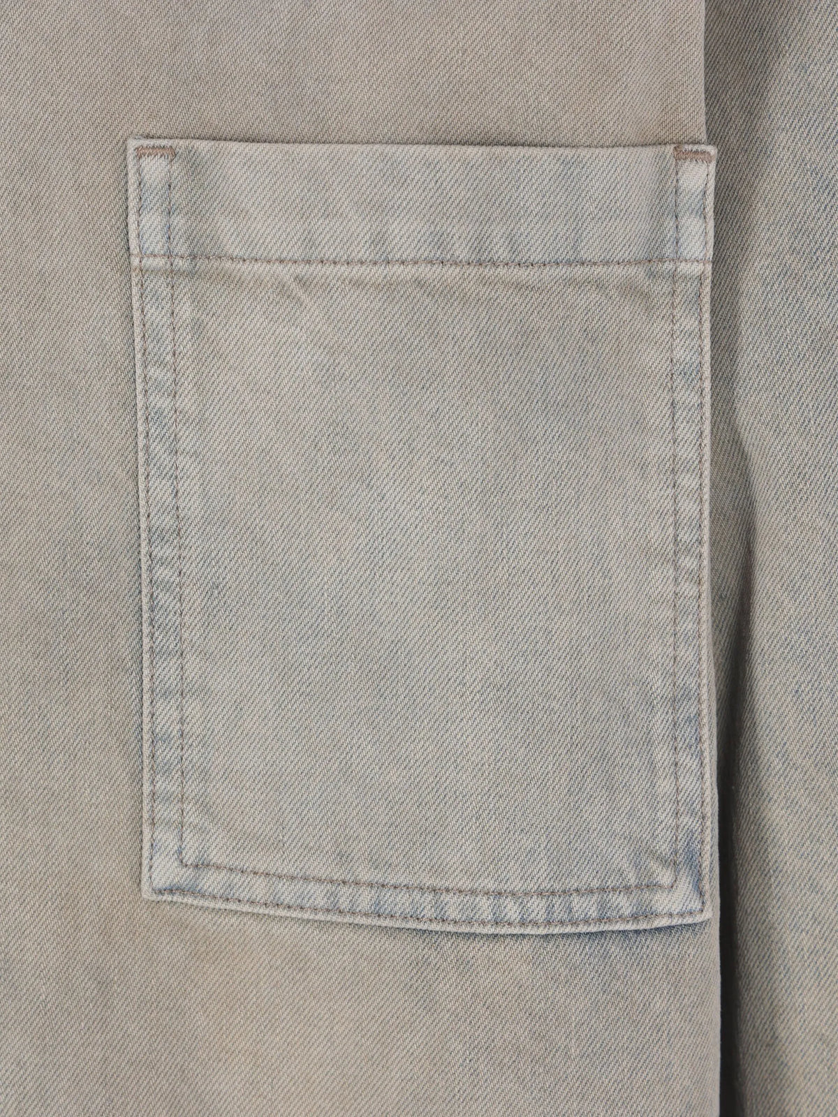 patch-pockets denim jacket