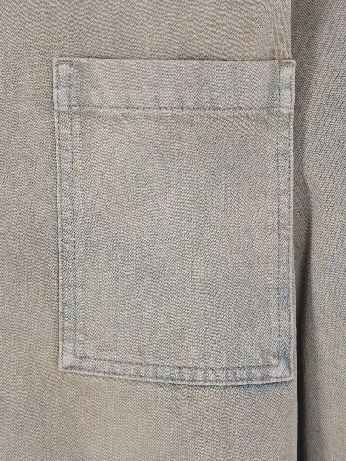 patch-pockets denim jacket