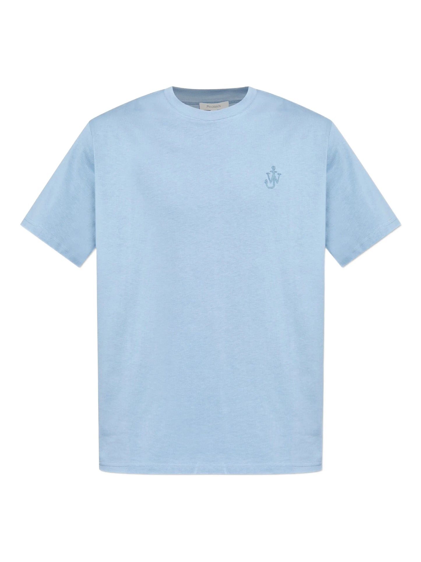logo-embroidered T-shirt