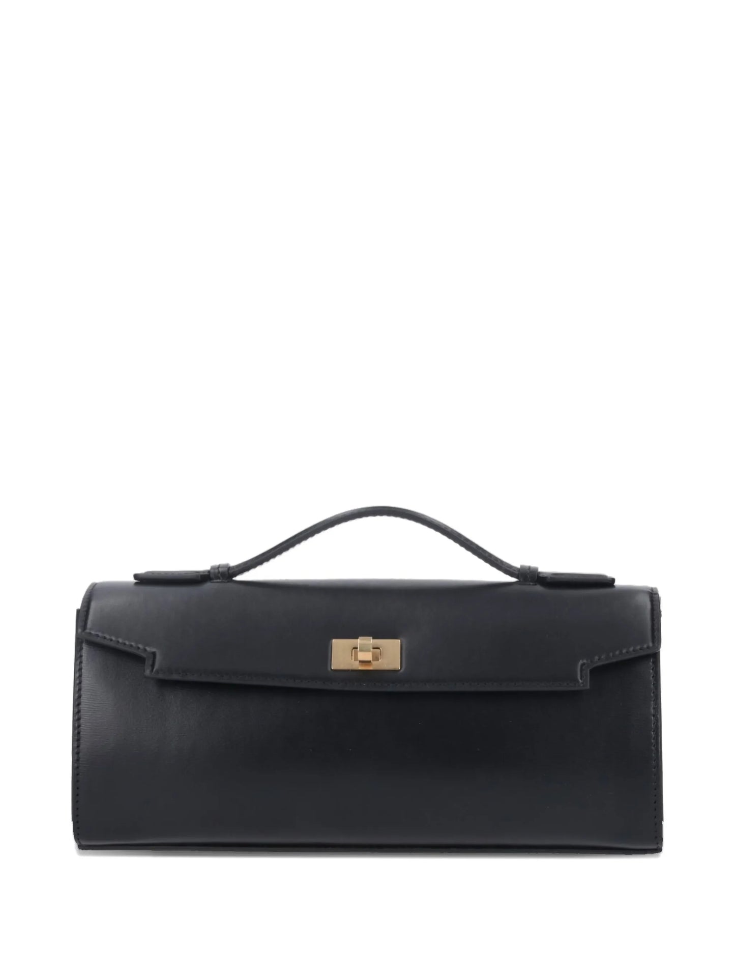 Mortimer top-handle clasp clutch