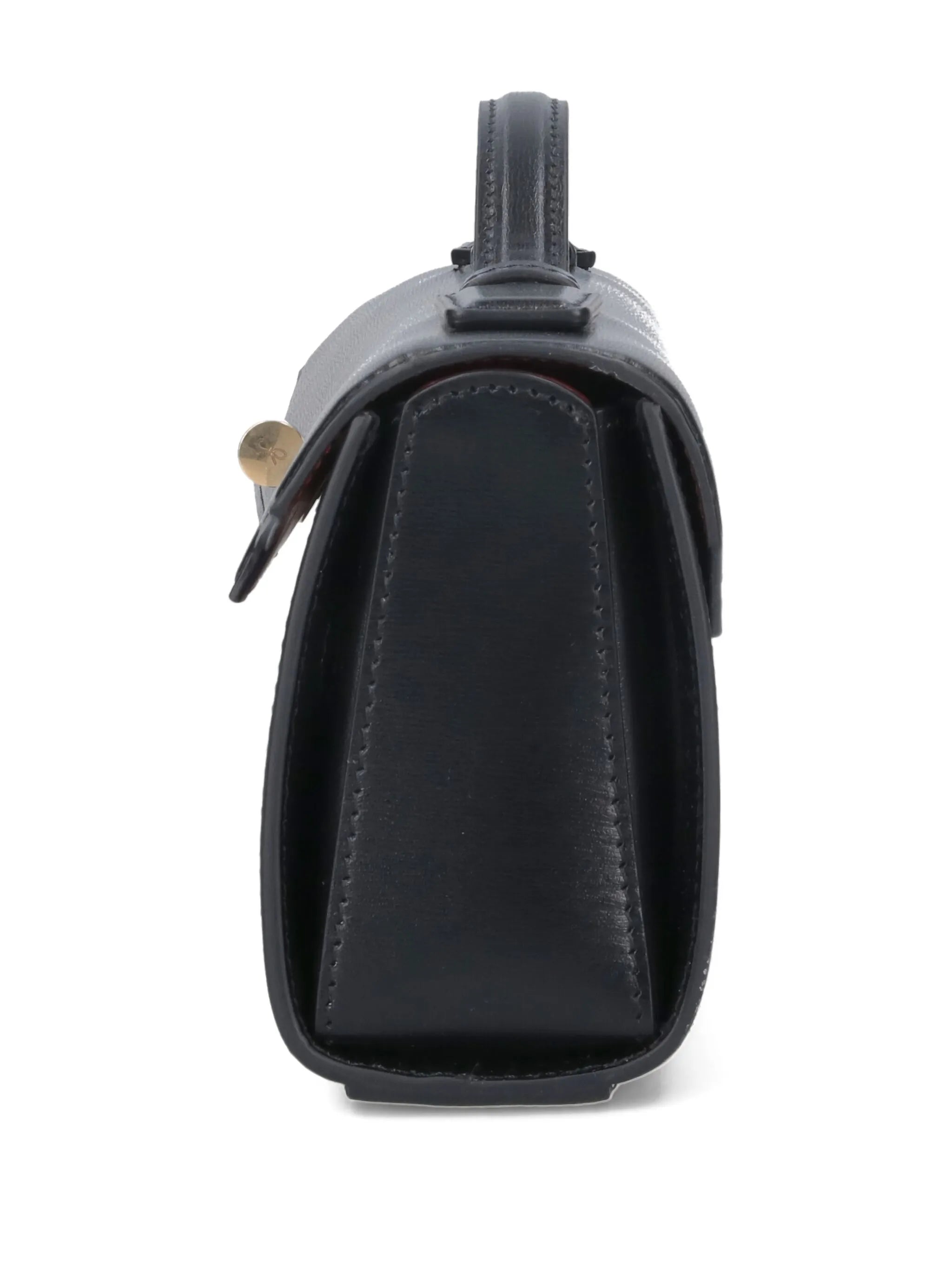 Mortimer top-handle clasp clutch
