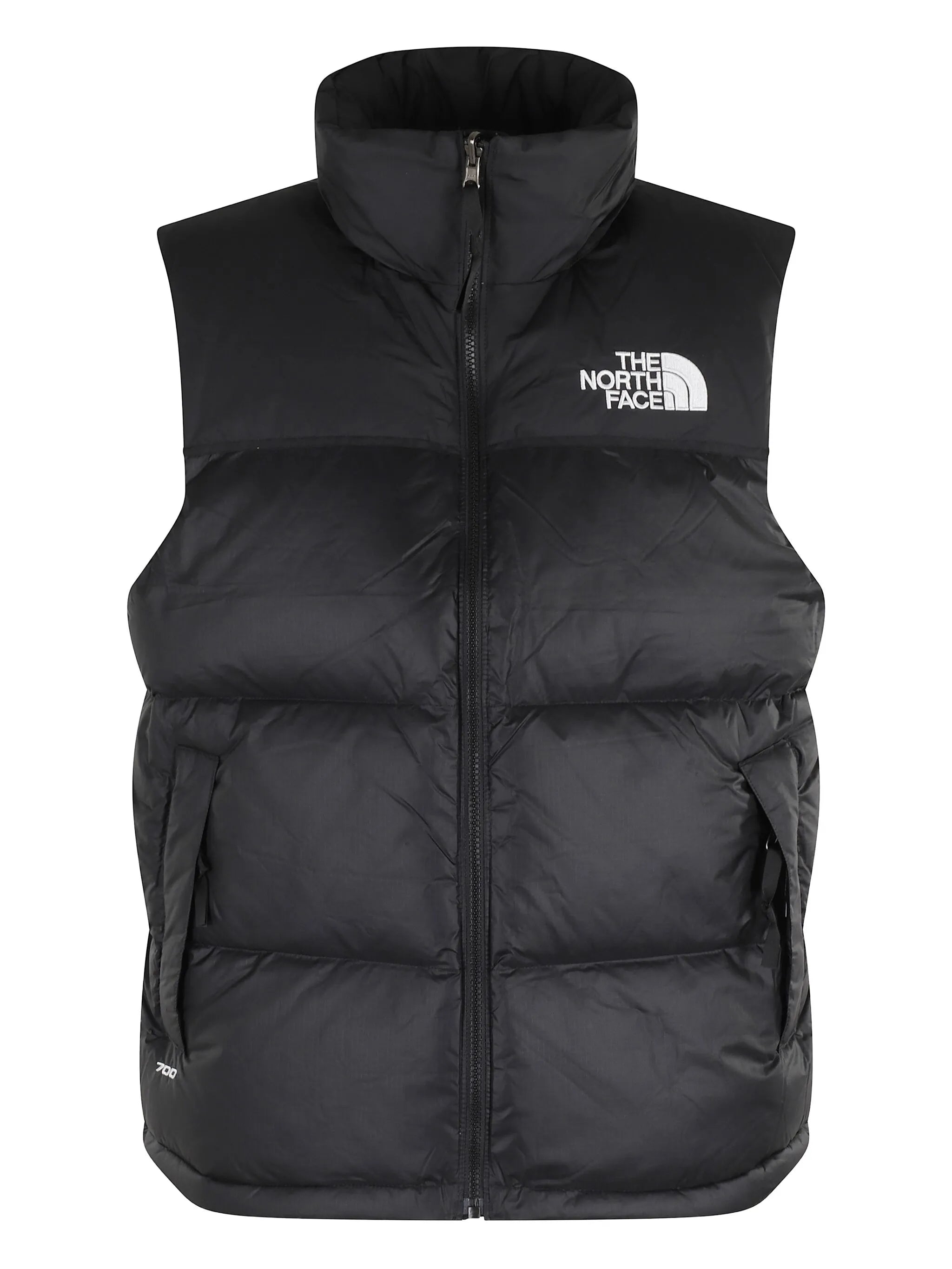1996 Retro Nuptse logo-embroidered quilted gilet