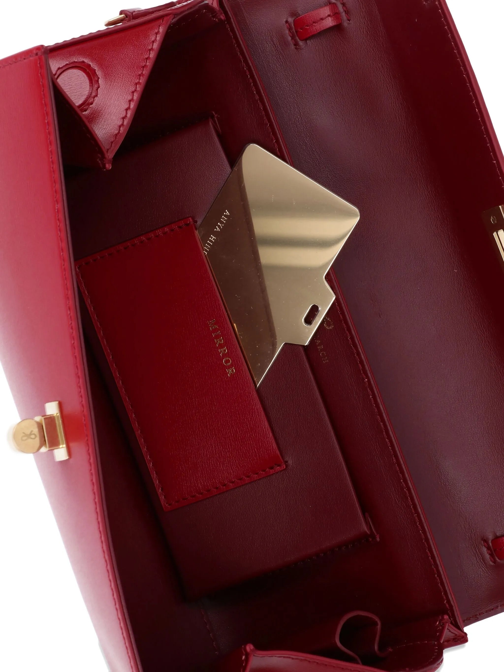 mini top-handle cross body bag