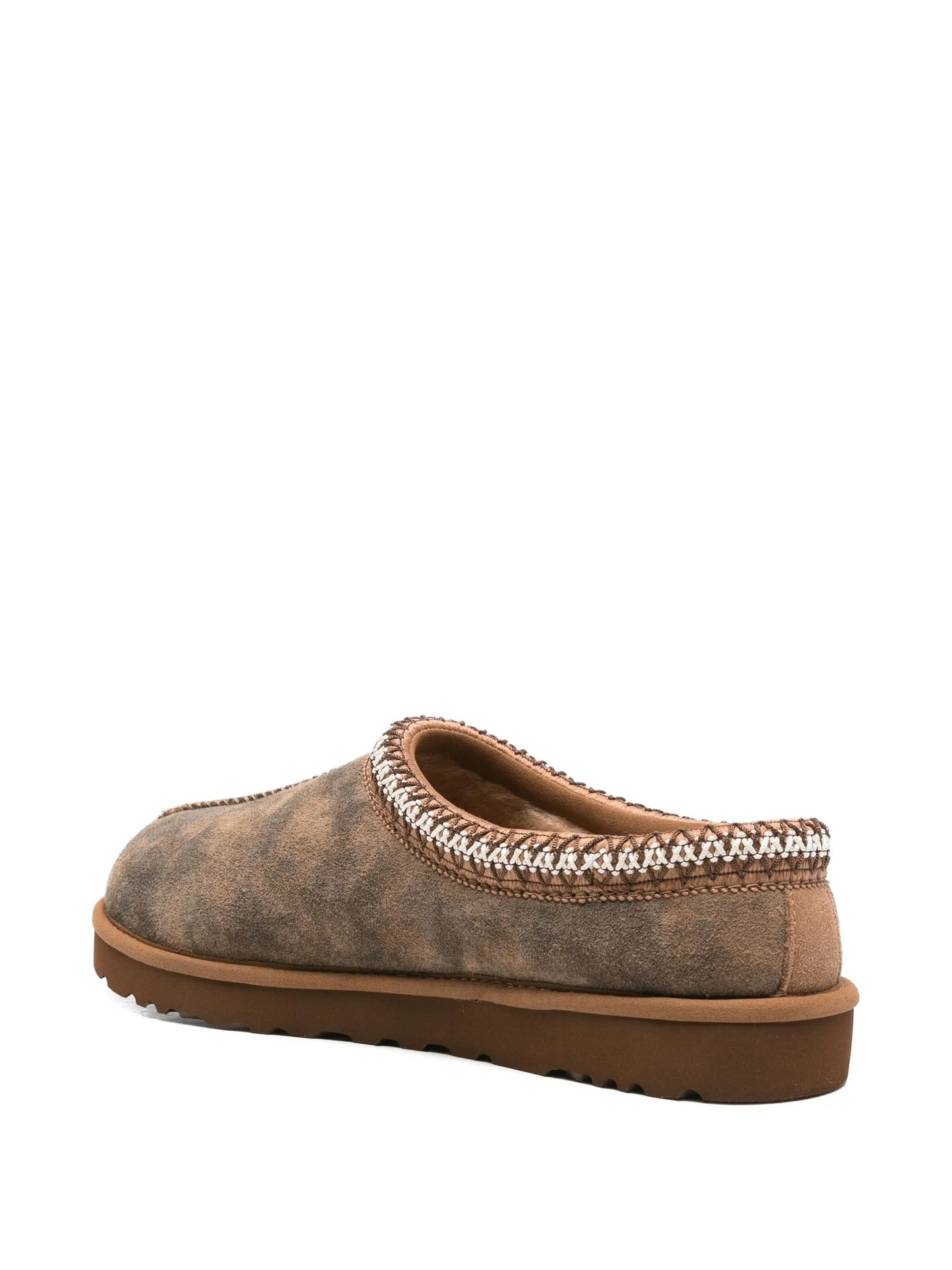 Tasman Baxter braided-trim slippers