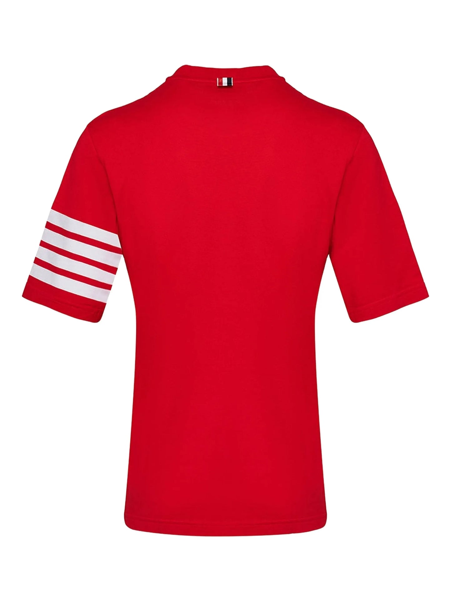 4-Bar stripe-detail T-Shirt