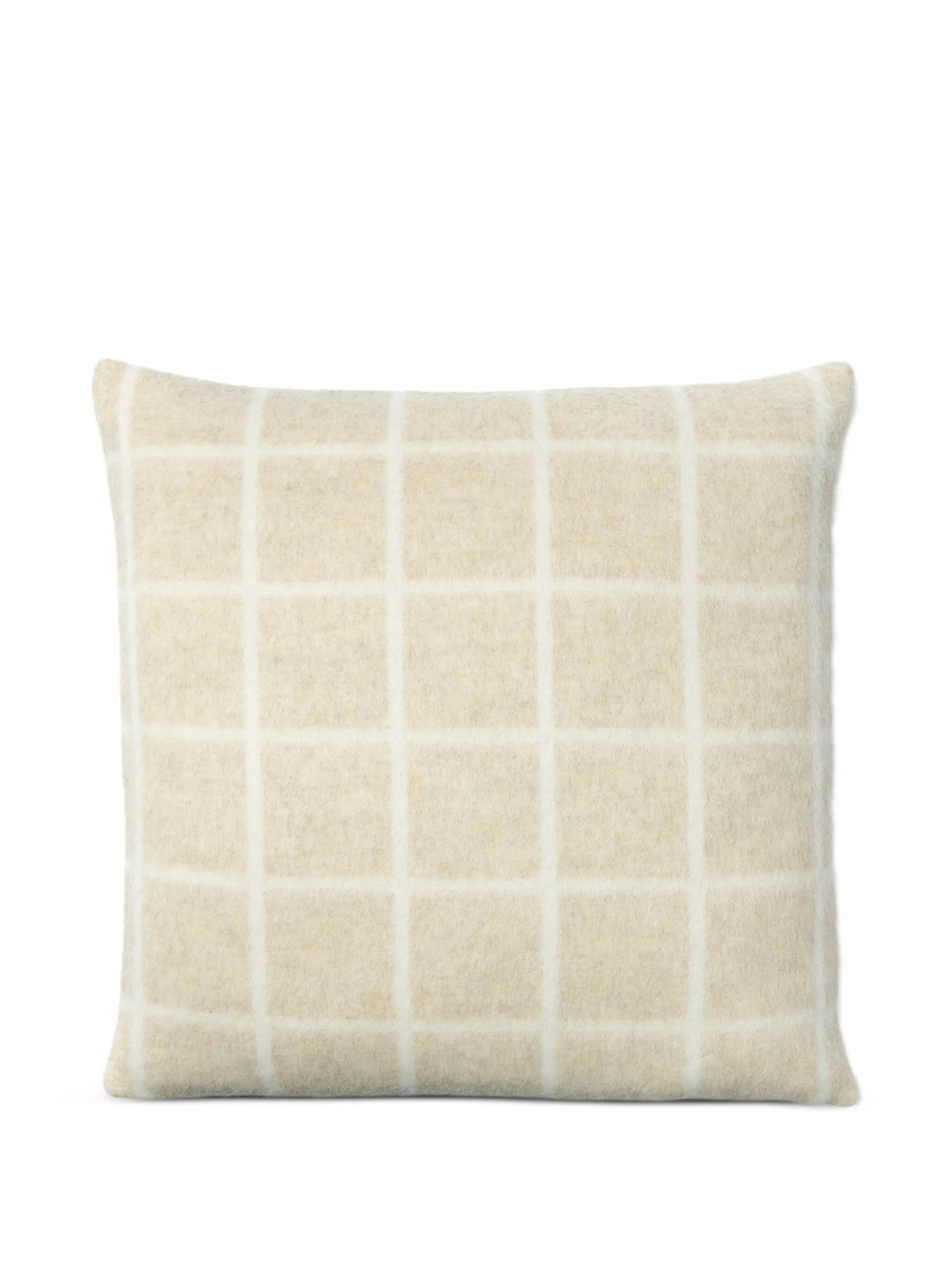 grid-pattern cushion