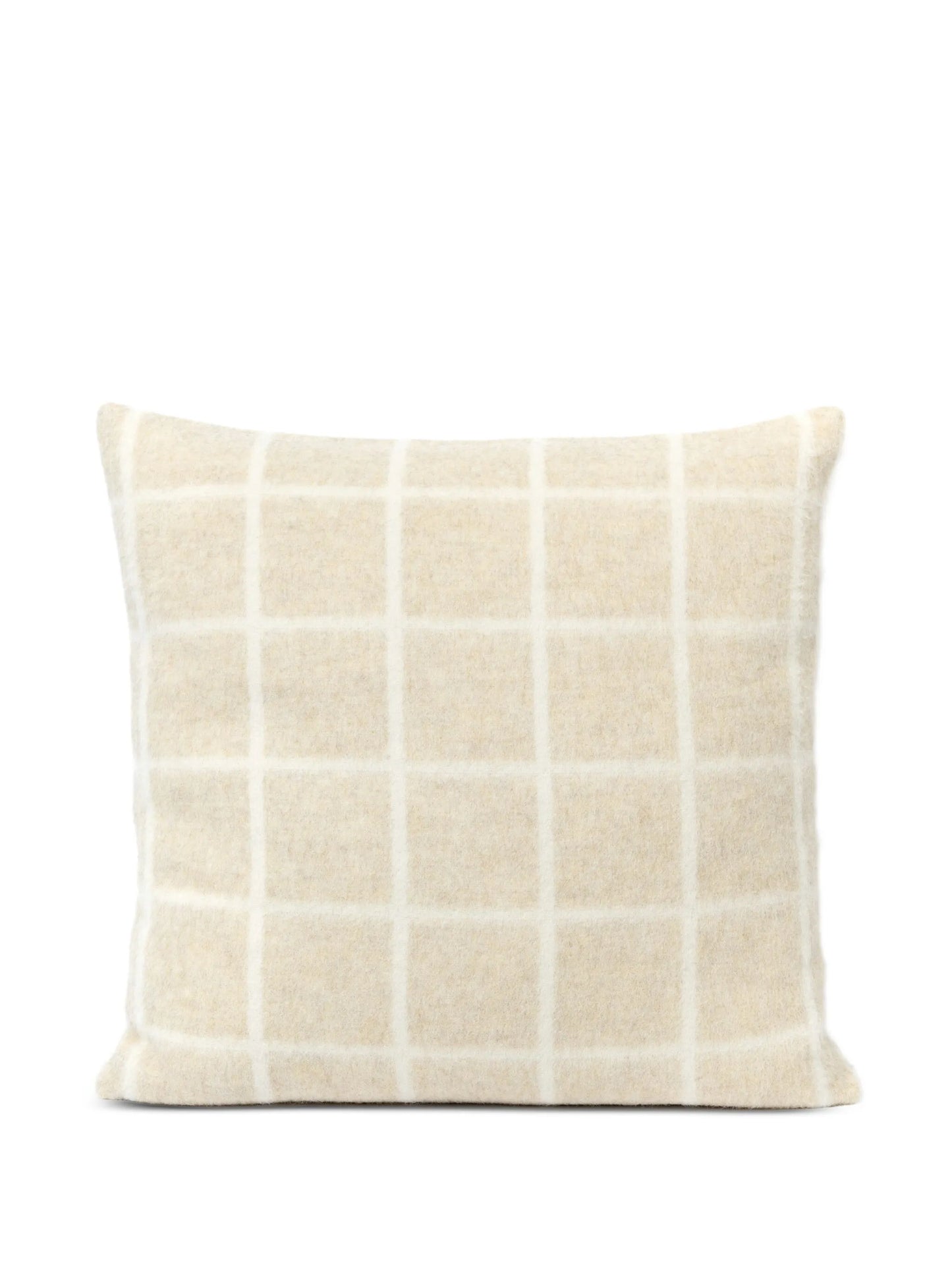 grid-pattern cushion