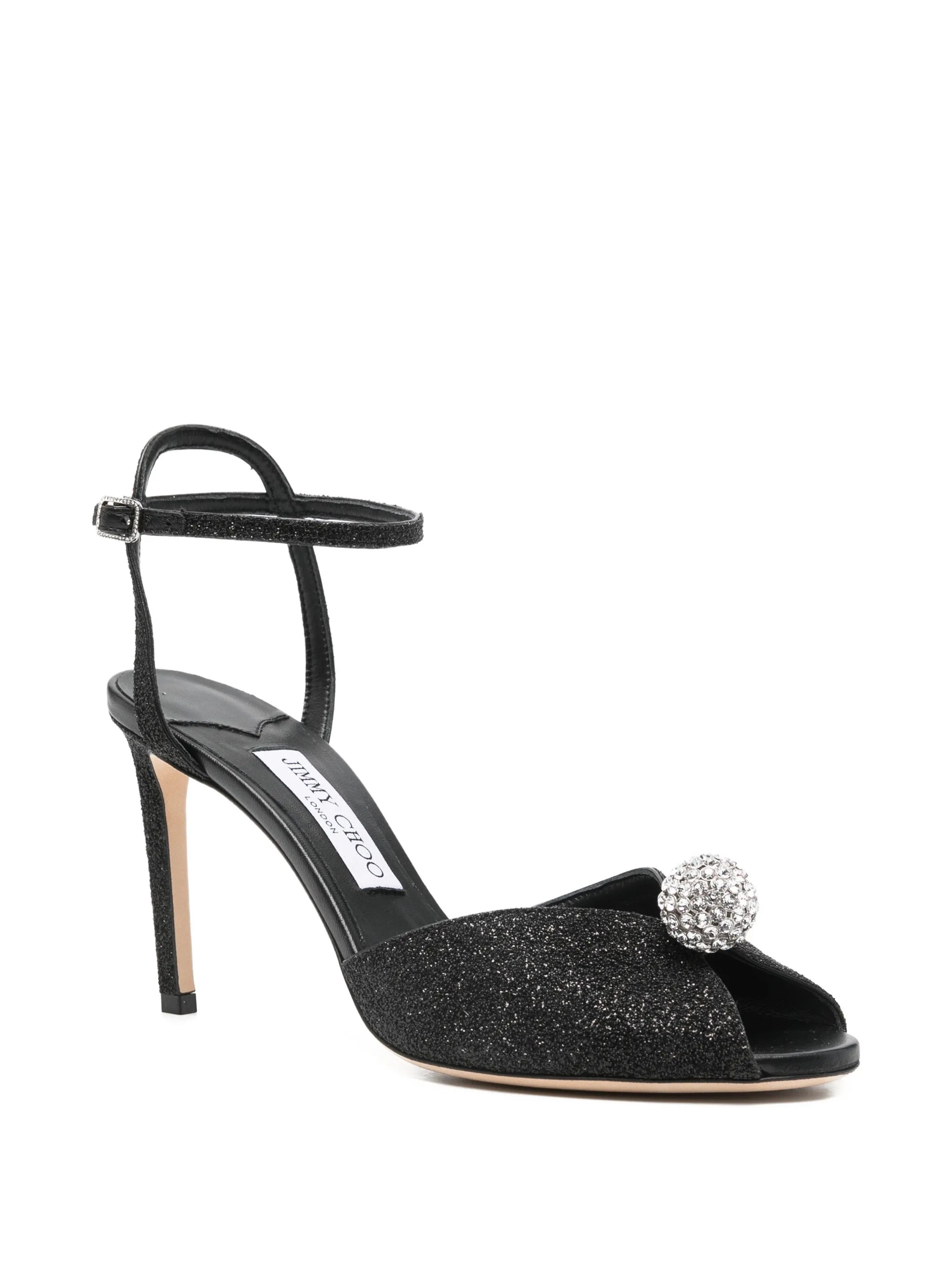 Sacora glitter heeled sandals