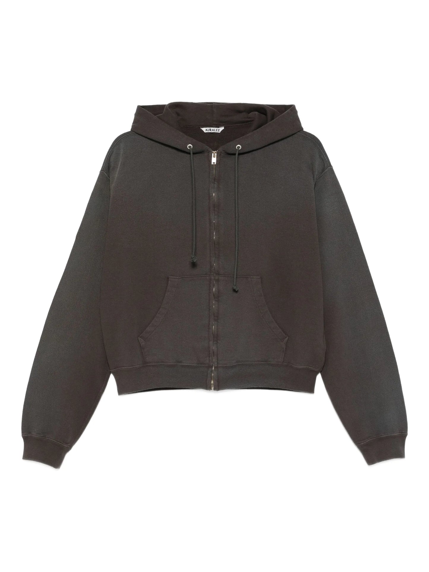 zip-up cotton hoodie