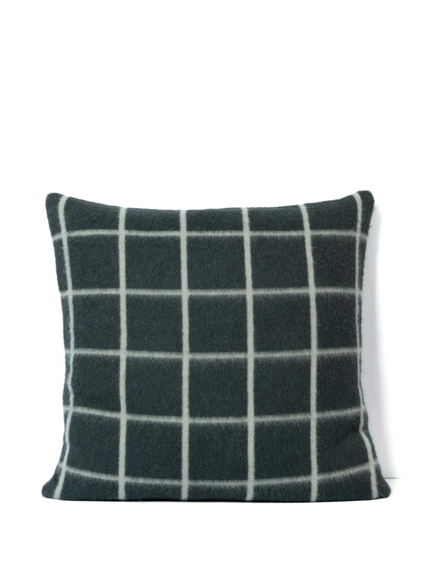 grid-pattern cushion