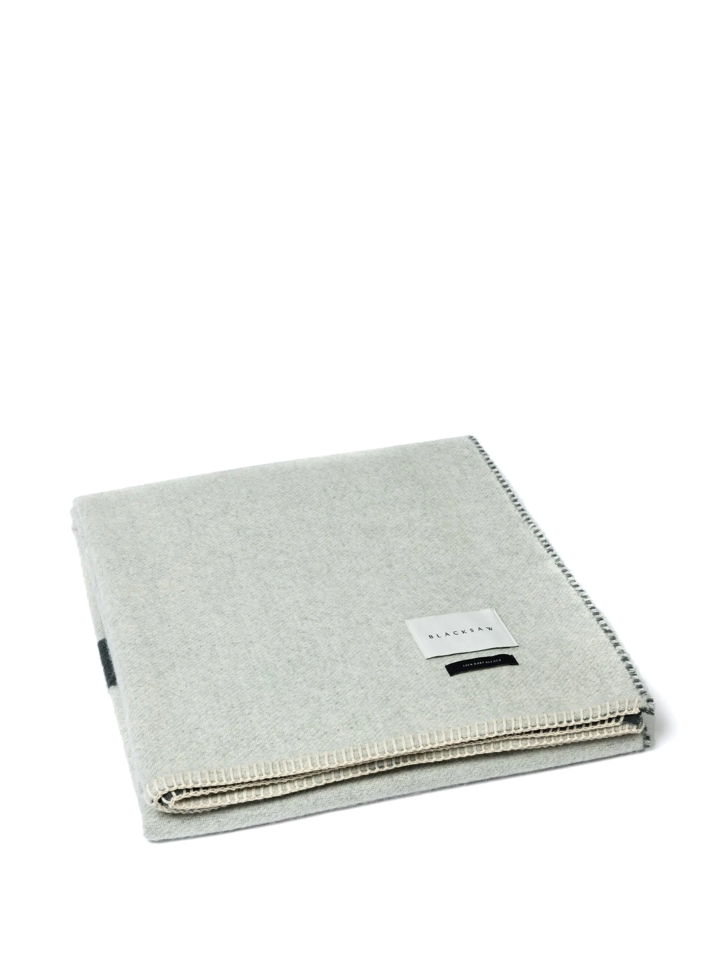 abstract-pattern wool blanket (178cm x 135cm)