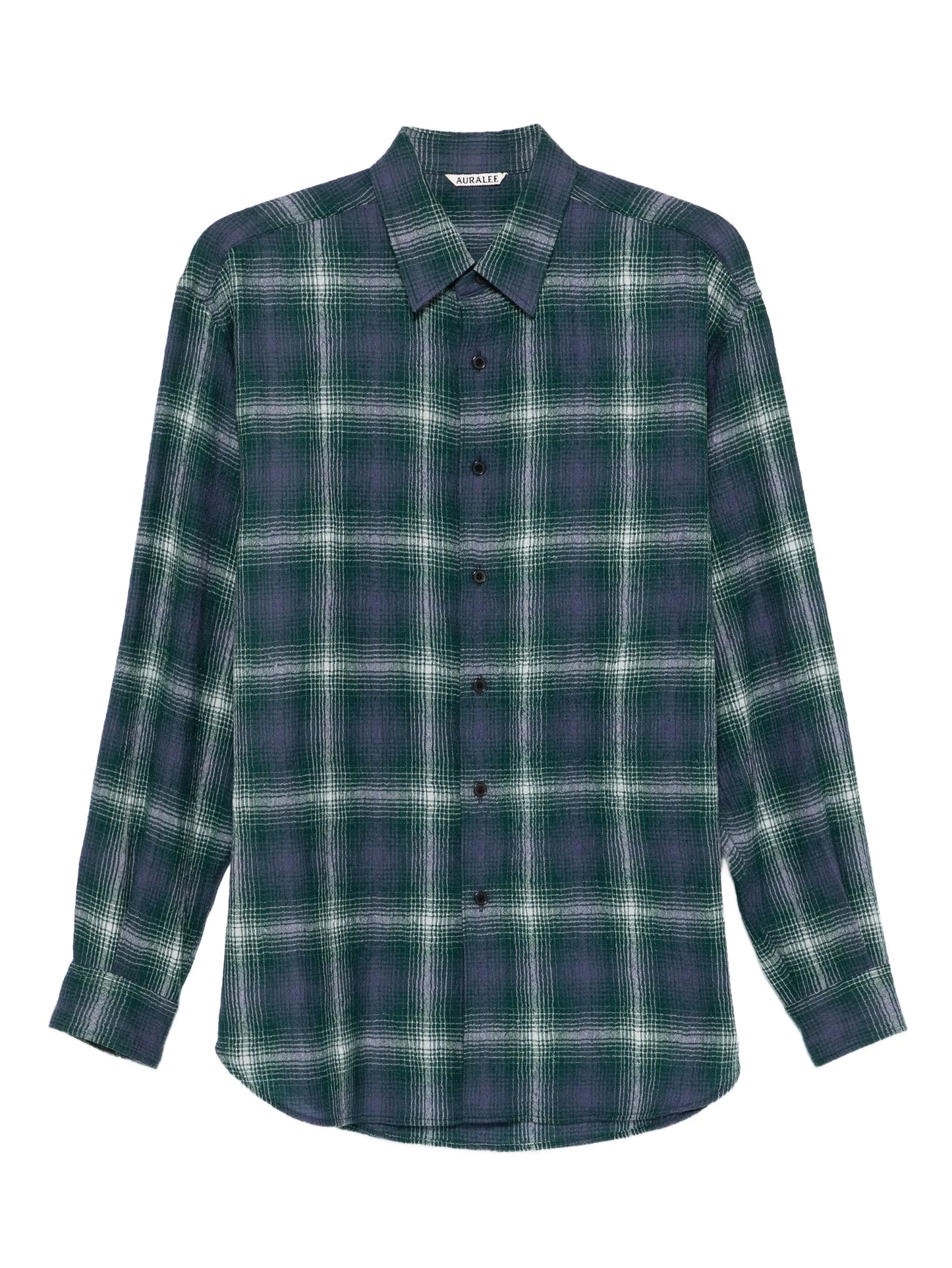 Airy checked shirt