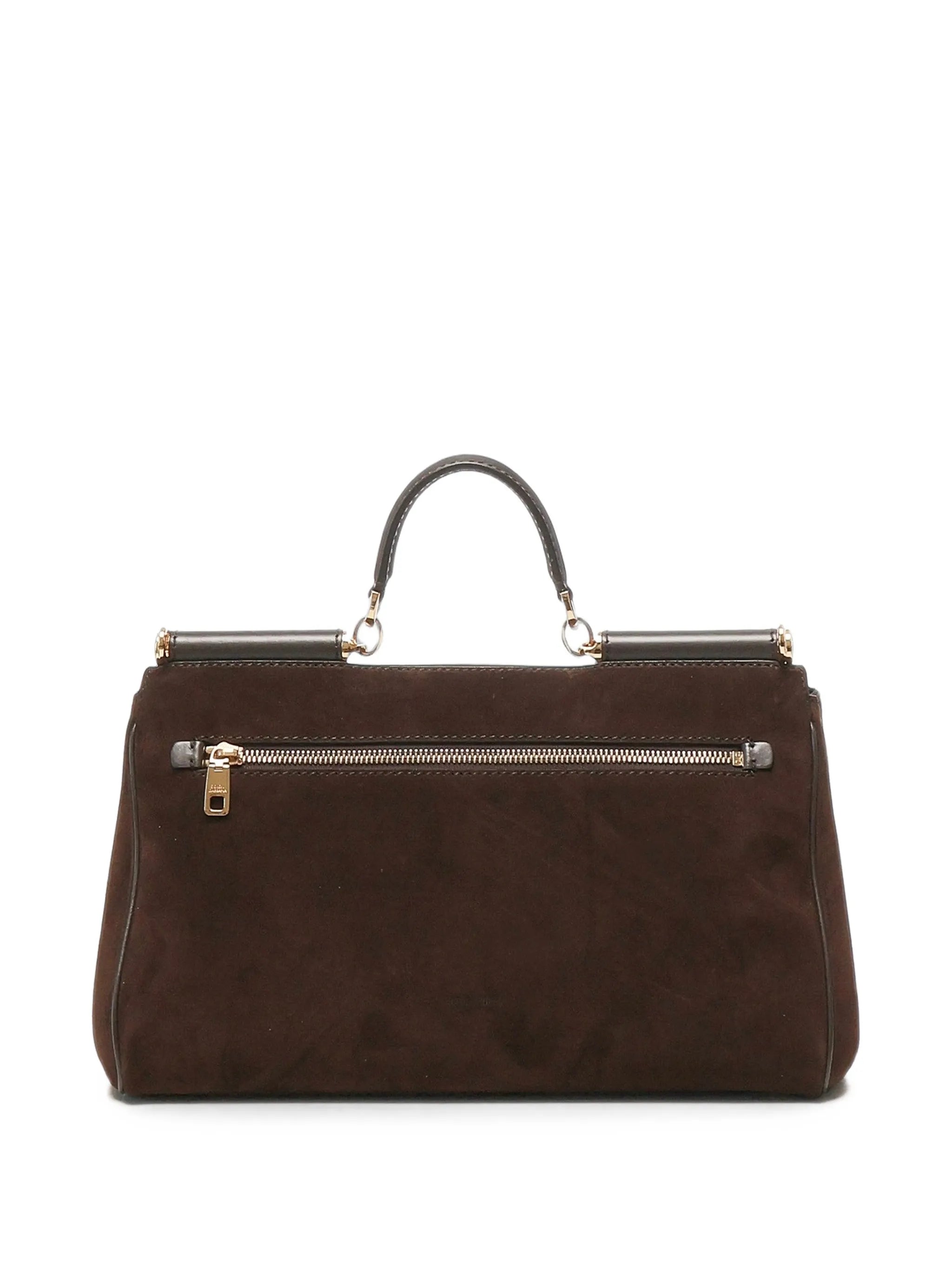 medium My Sicily handbag in split calfskin