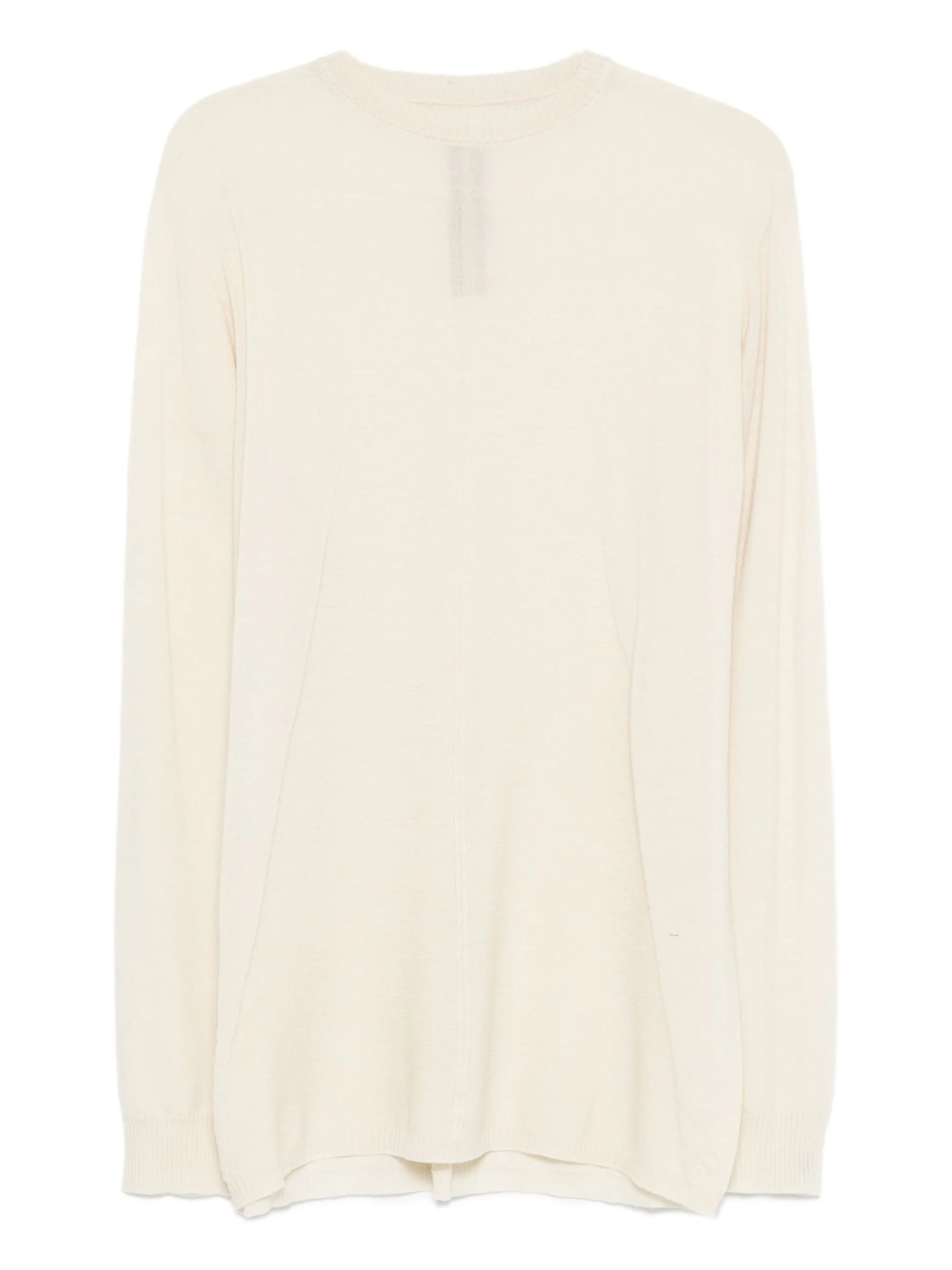 round-neck wool sweater