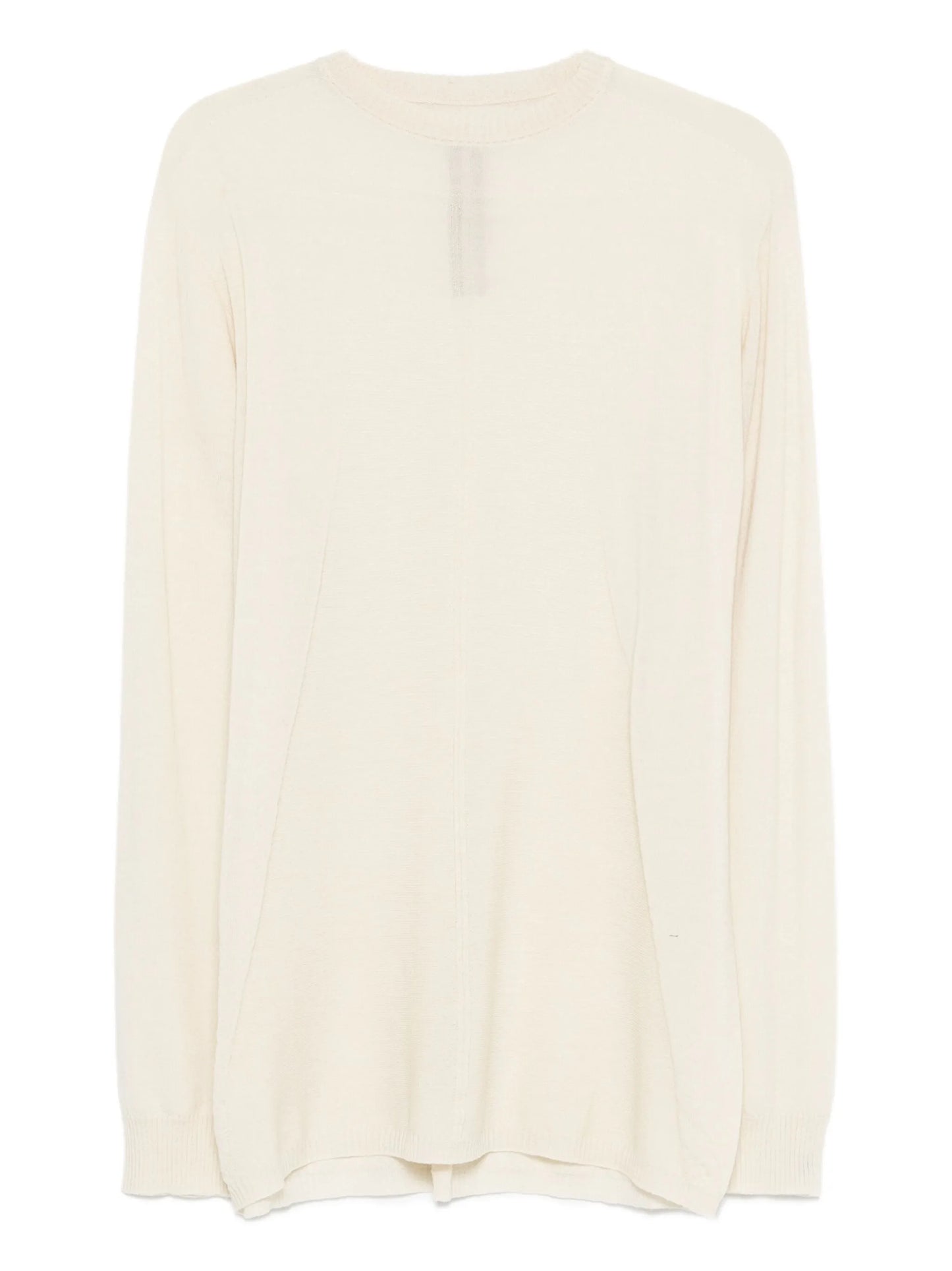 round-neck wool sweater