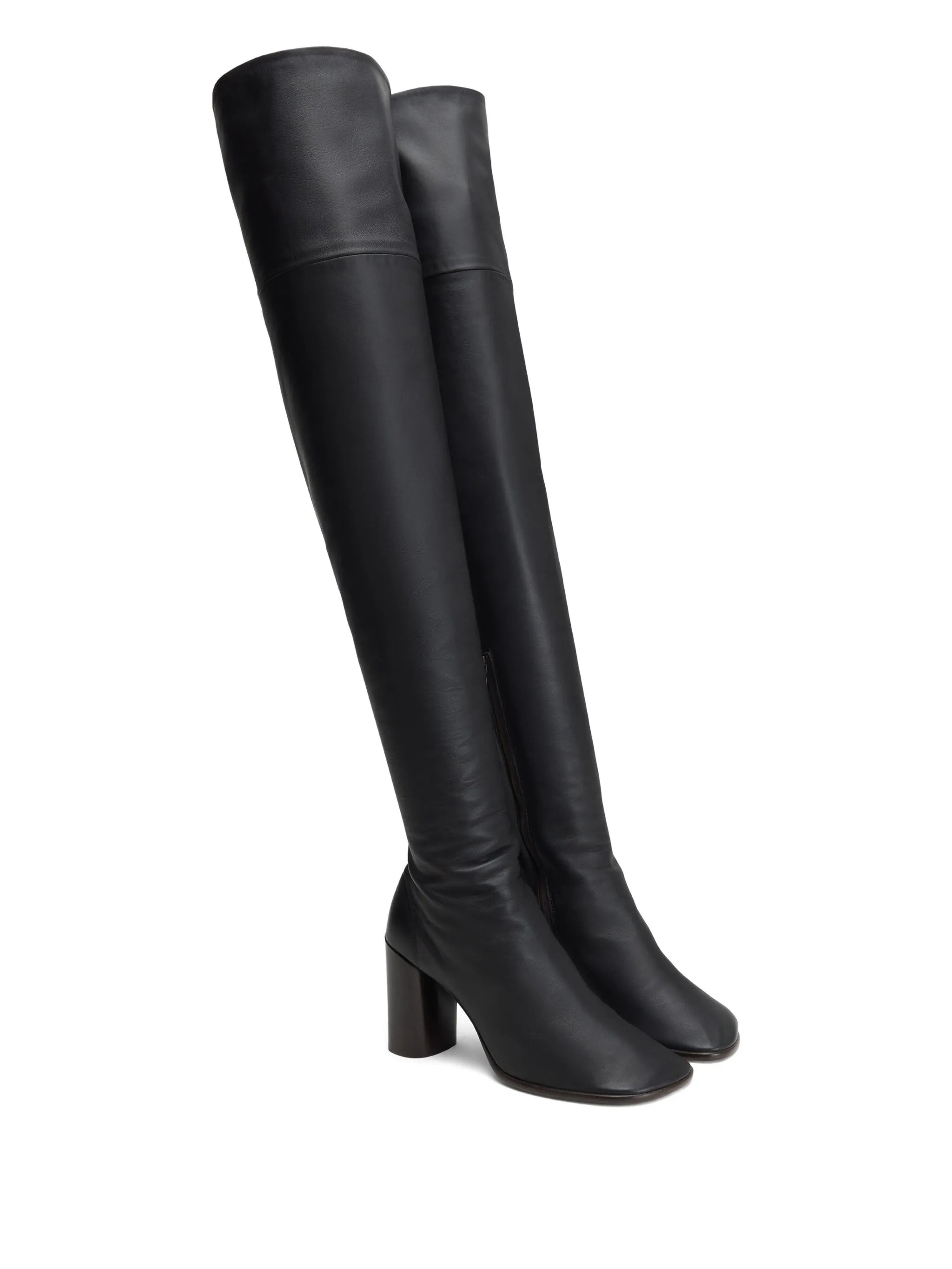 block-heel boots