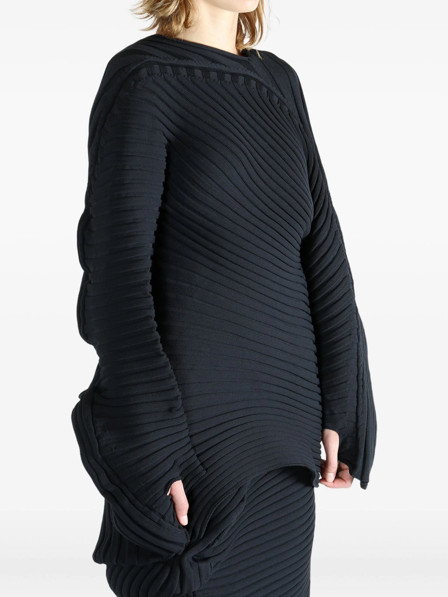 asymmetric sweater