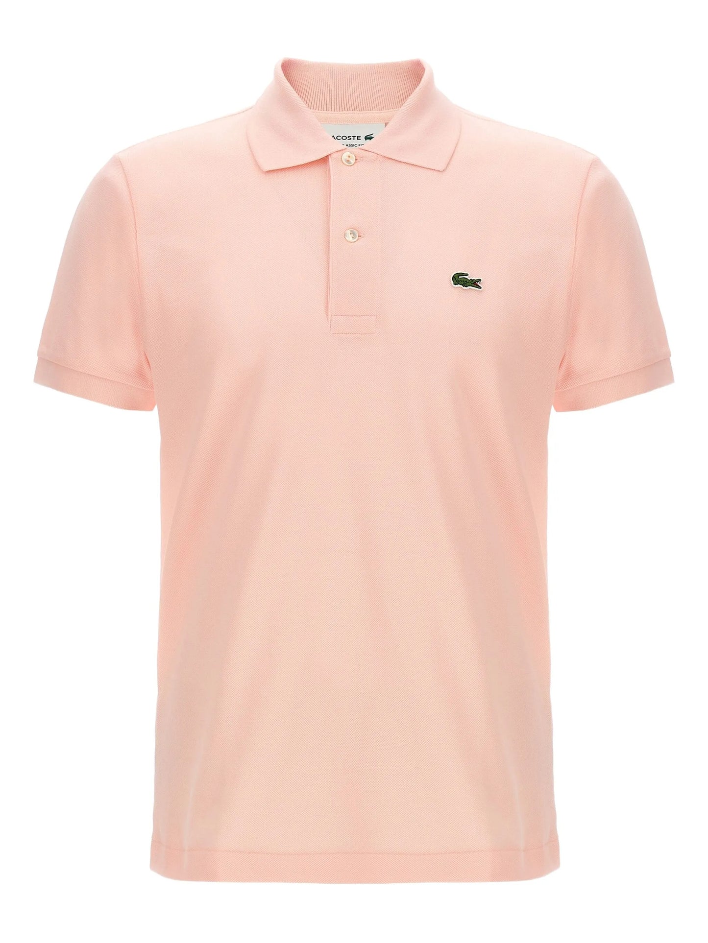 logo-patch side-splits polo shirt