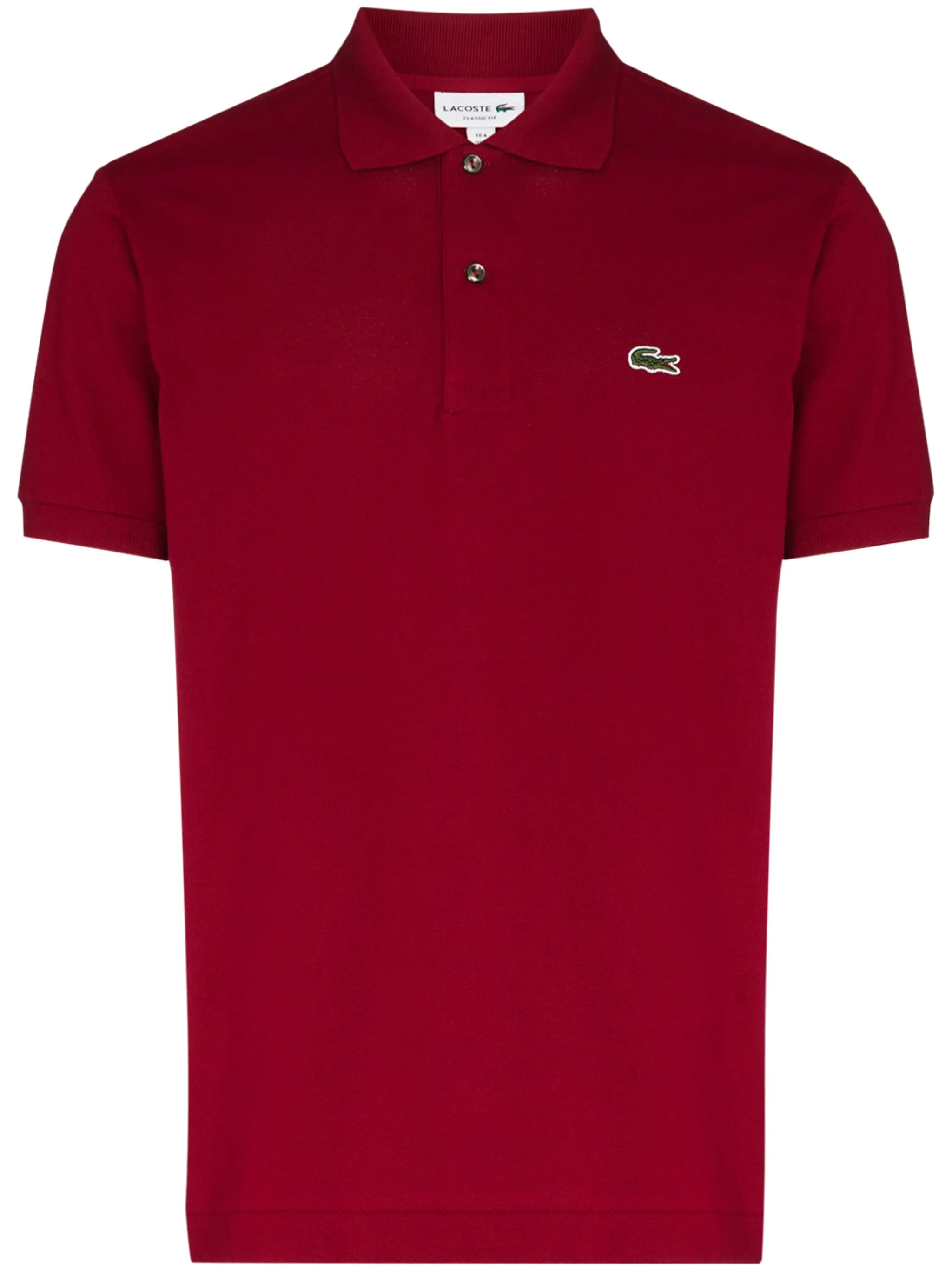 L1212 logo-patch polo shirt