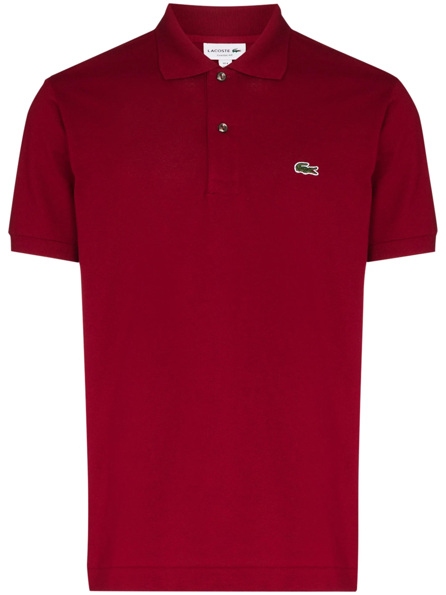 L1212 logo-patch polo shirt