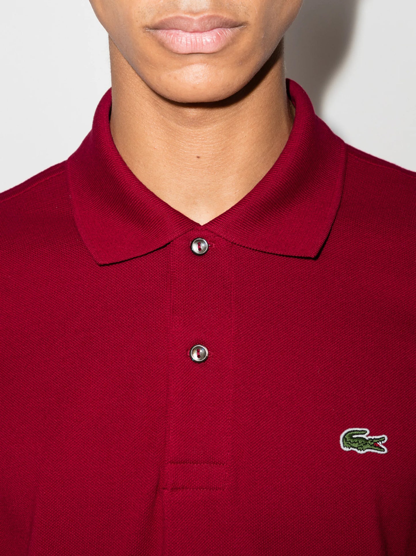 L1212 logo-patch polo shirt