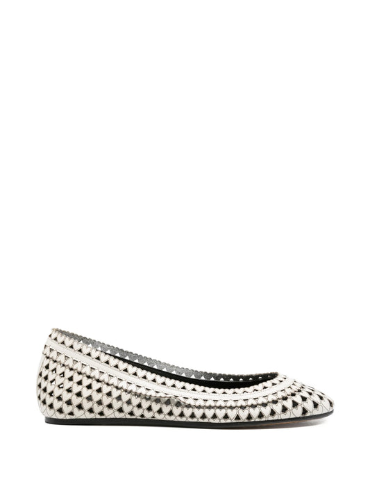 Belni leather ballet flats