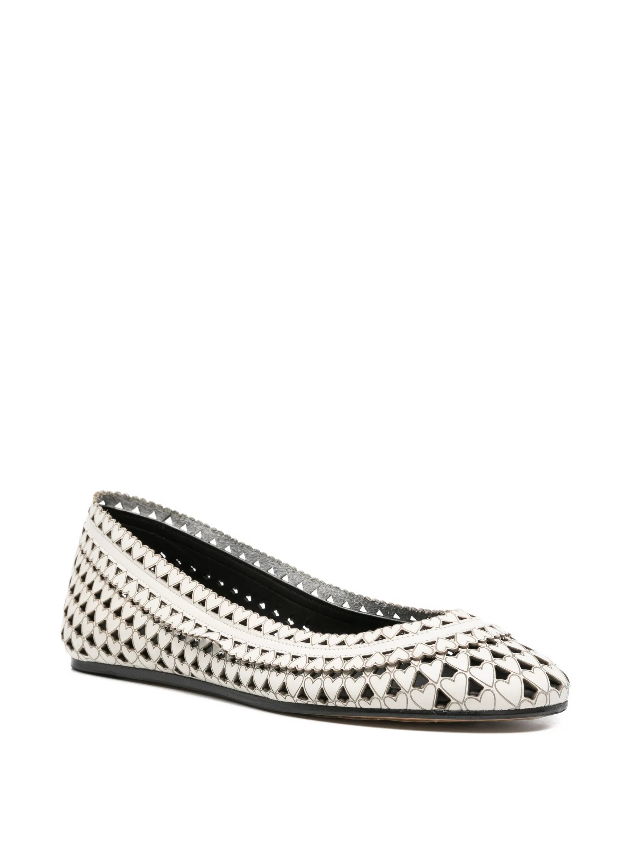 Belni leather ballet flats