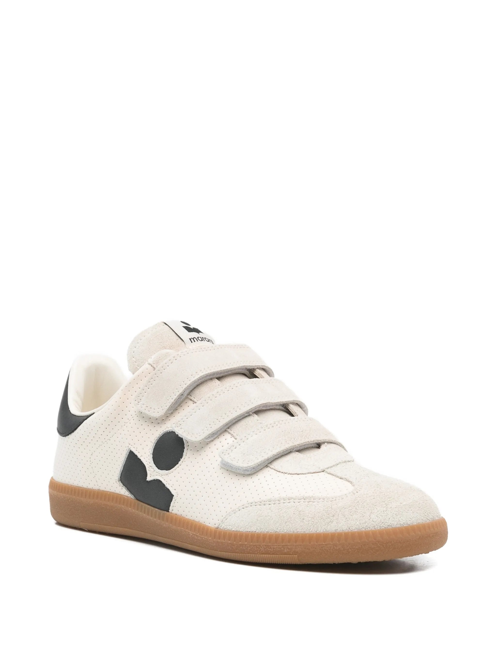 perforated side-logo beth sneakers