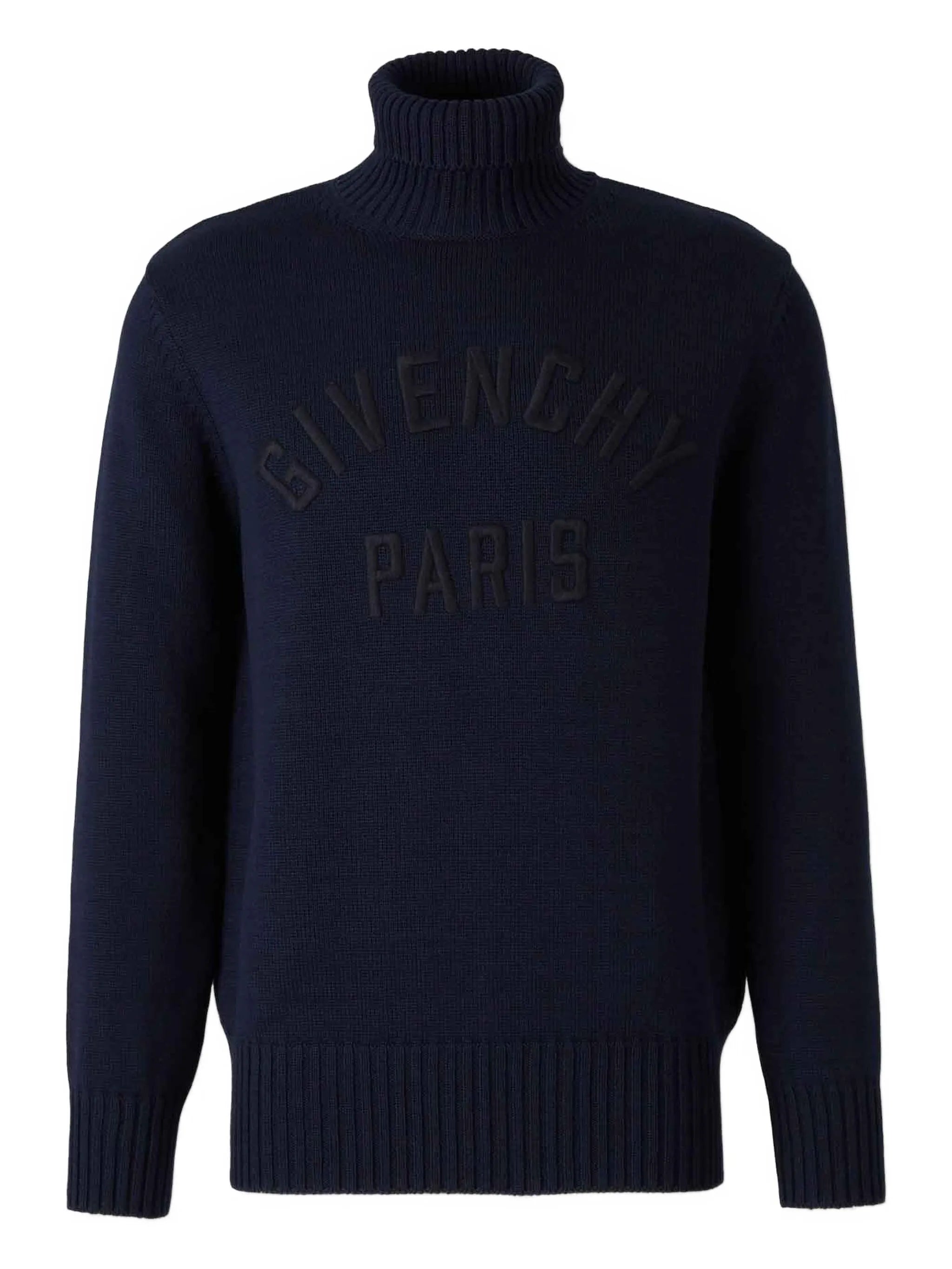 logo turtleneck sweater